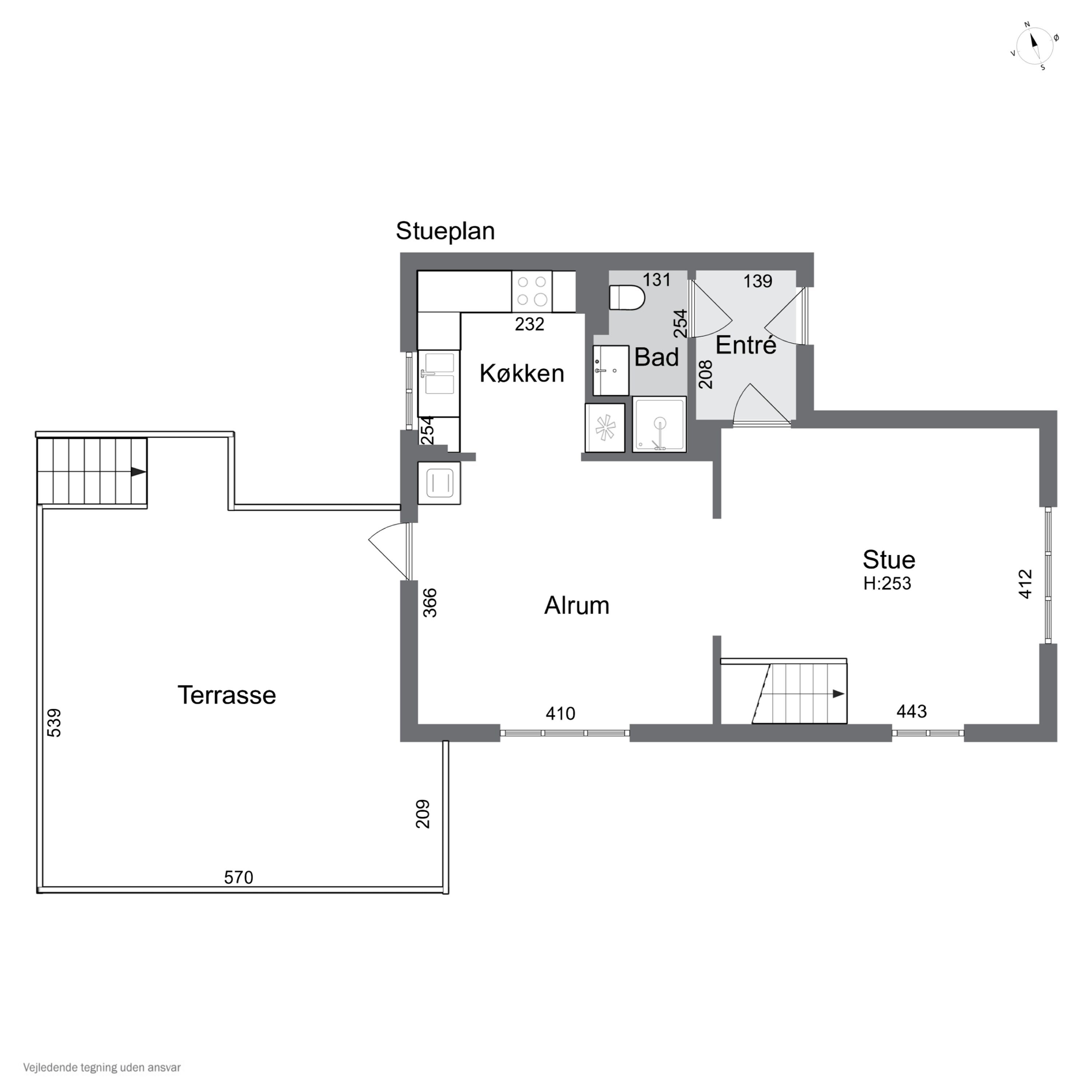 Plantegninger billede af Ingeborgvej 18, st.., 5000 Odense C