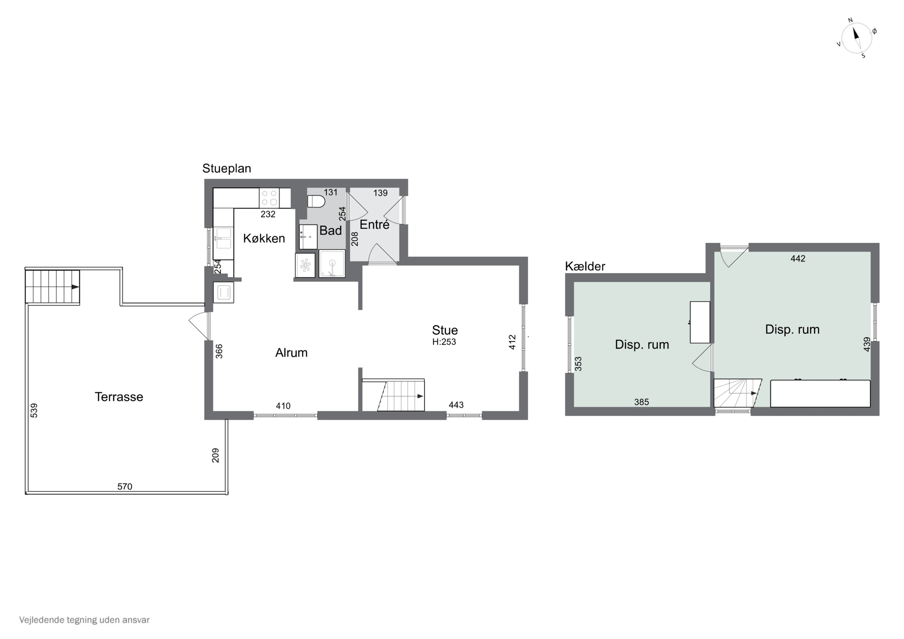 Plantegninger billede af Ingeborgvej 18, st.., 5000 Odense C