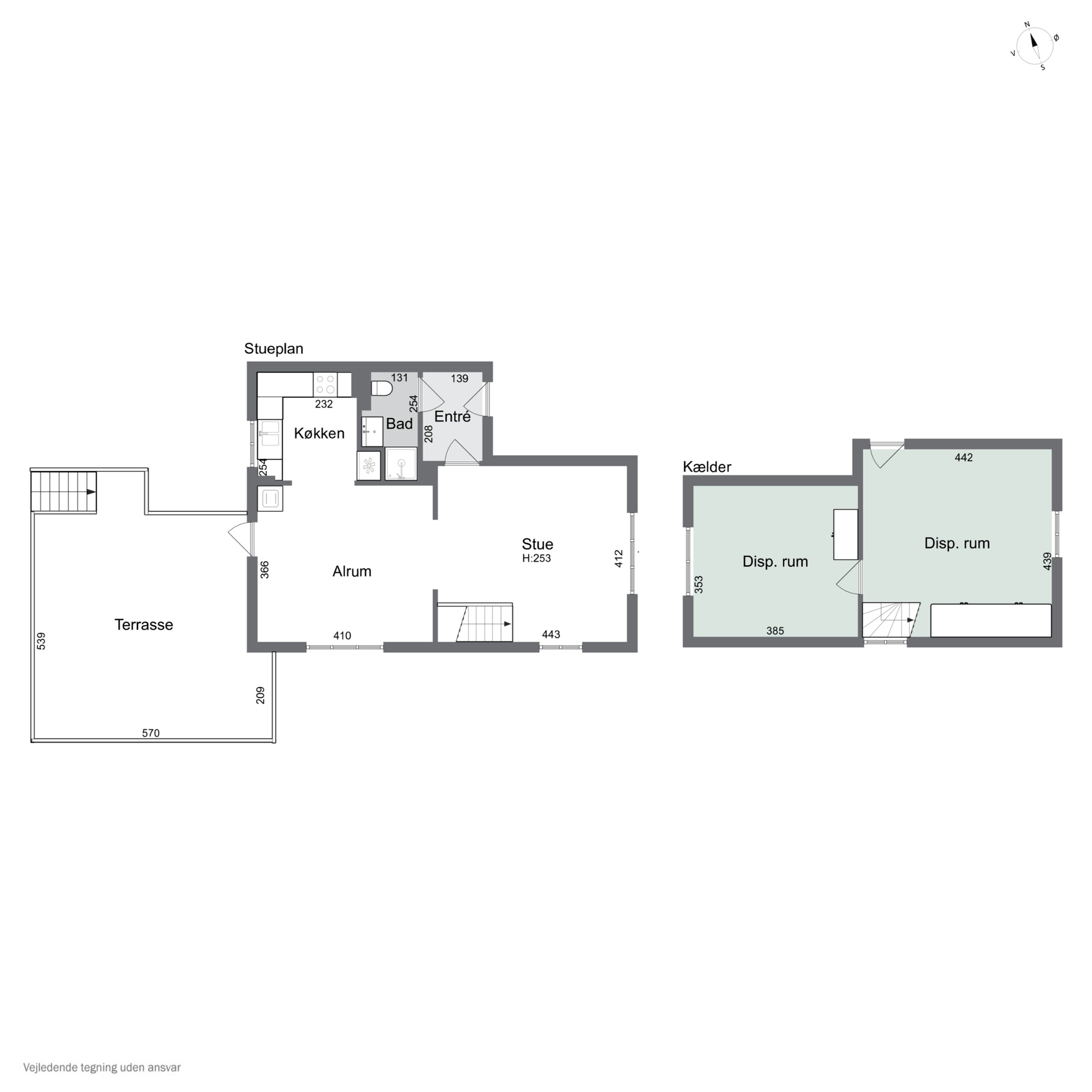 Plantegninger billede af Ingeborgvej 18, st.., 5000 Odense C