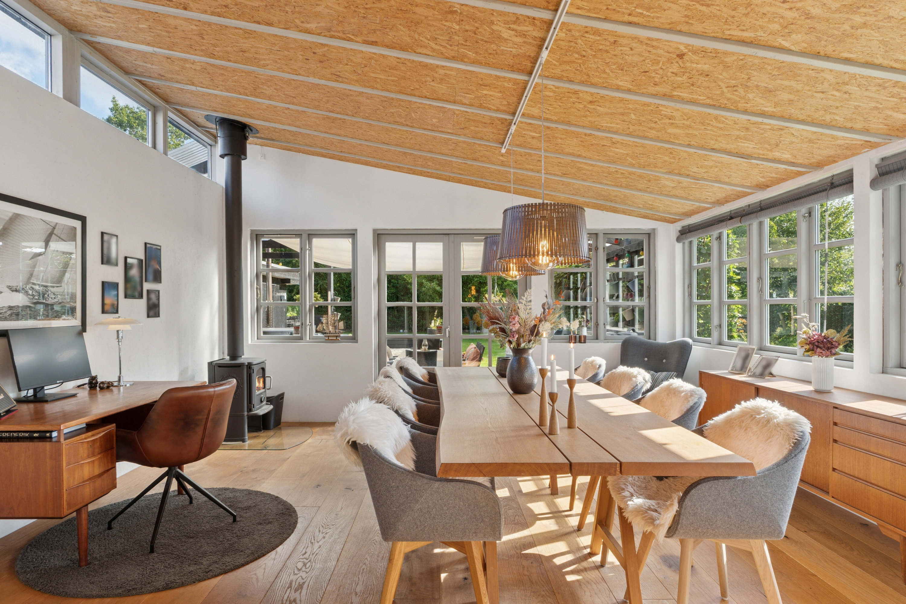 Miniaturebillede 2: spisestue. Billede af Ebstrupvej 10, 8600 Silkeborg