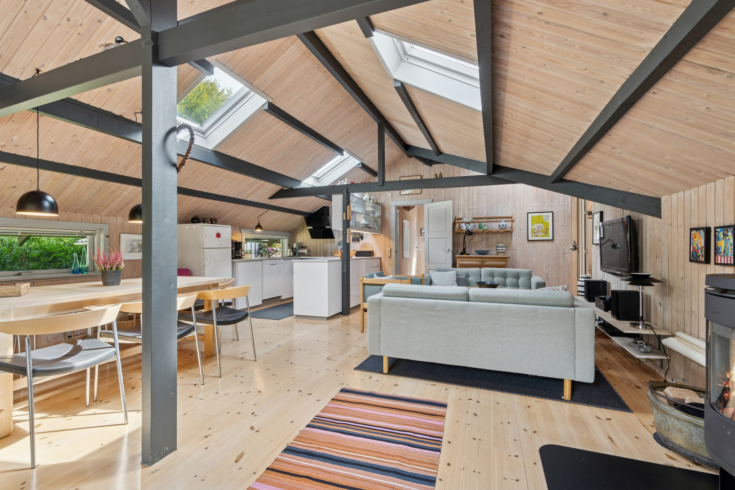 Fremhævet stue billede i fuldskærmstilstand. Billede af Furvej 4, Amtoft, 7742 Vesløs