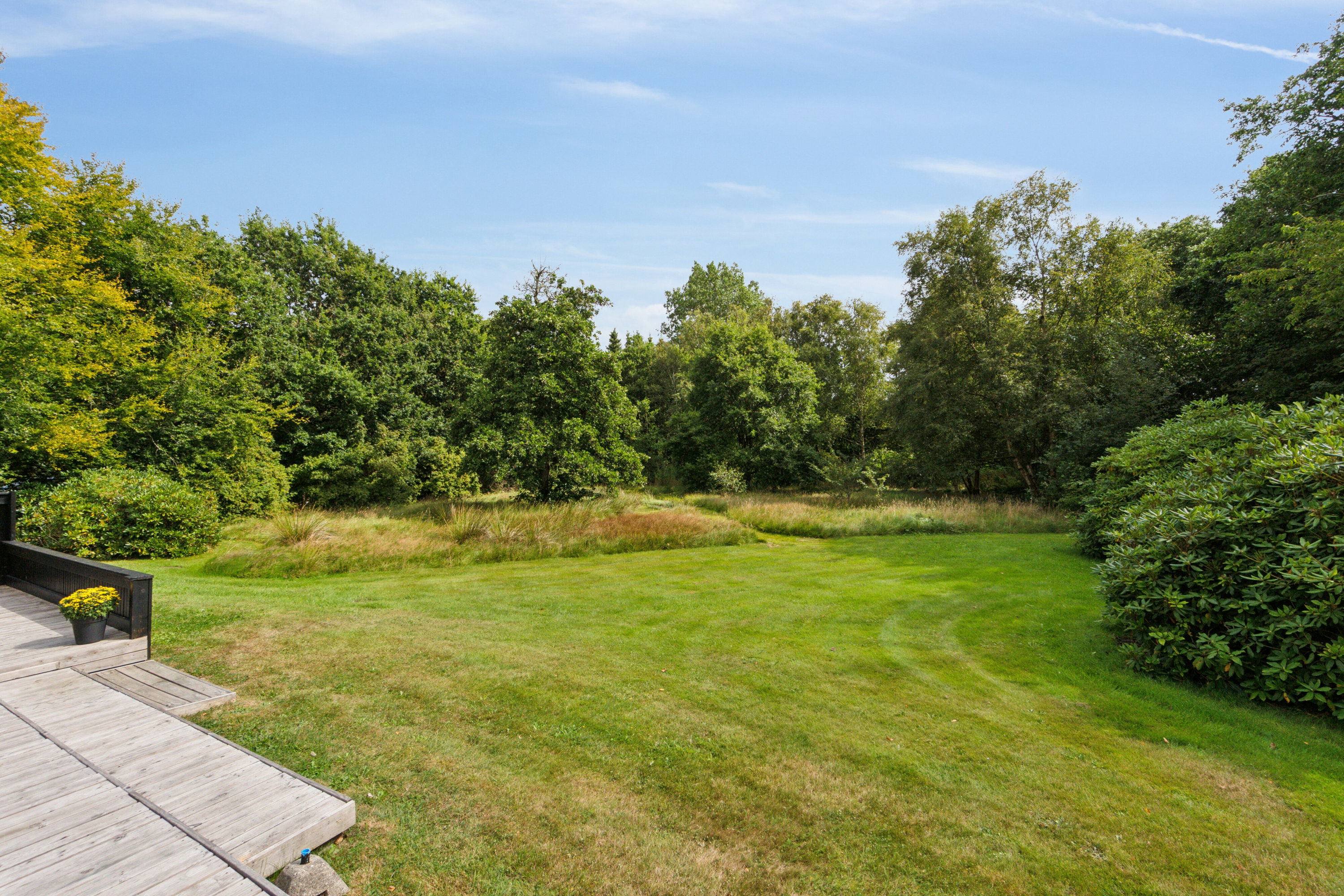 Fremhævet set fra haven billede i fuldskærmstilstand. Billede af Furvej 4, Amtoft, 7742 Vesløs