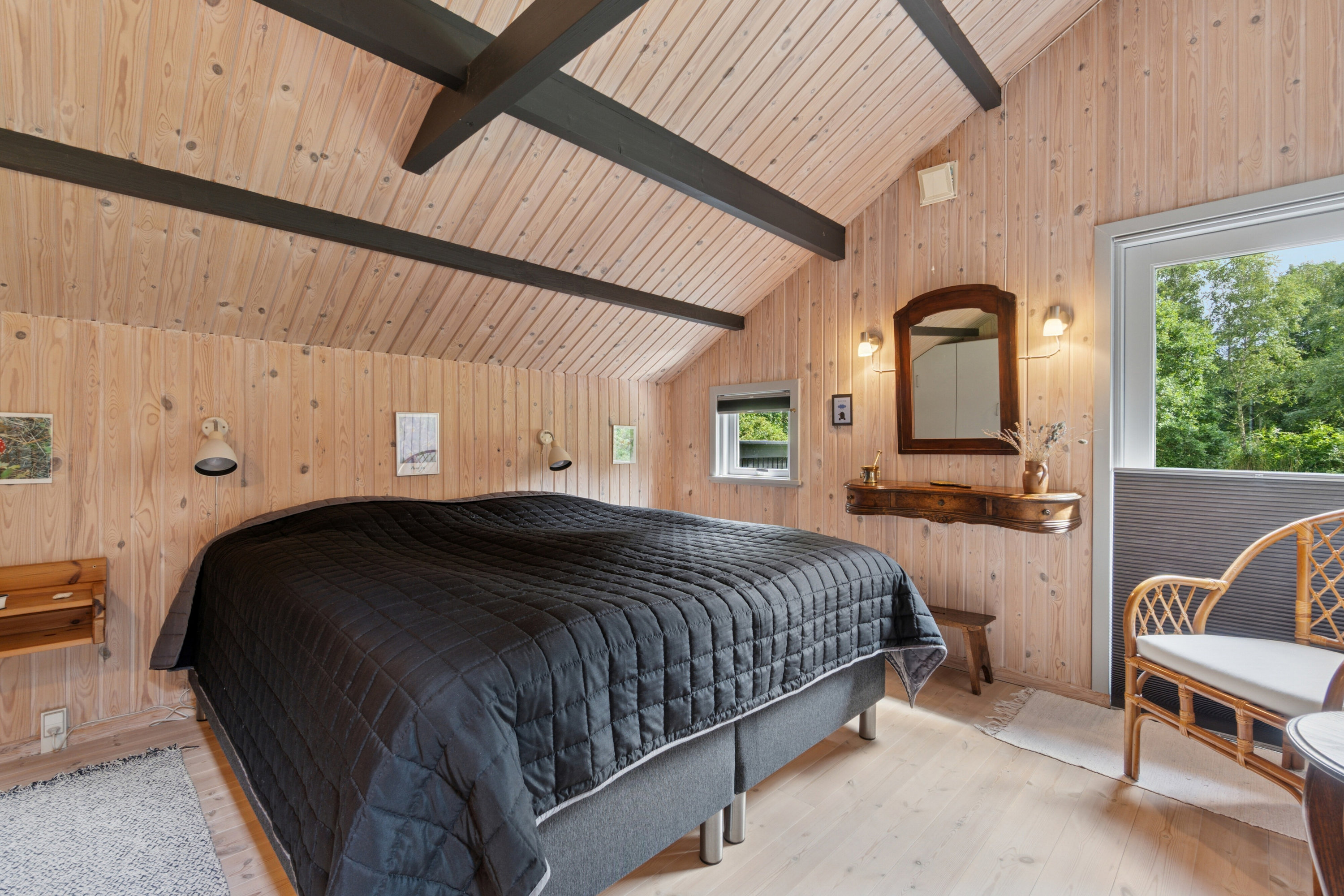 Fremhævet soveværelse billede i fuldskærmstilstand. Billede af Furvej 4, Amtoft, 7742 Vesløs