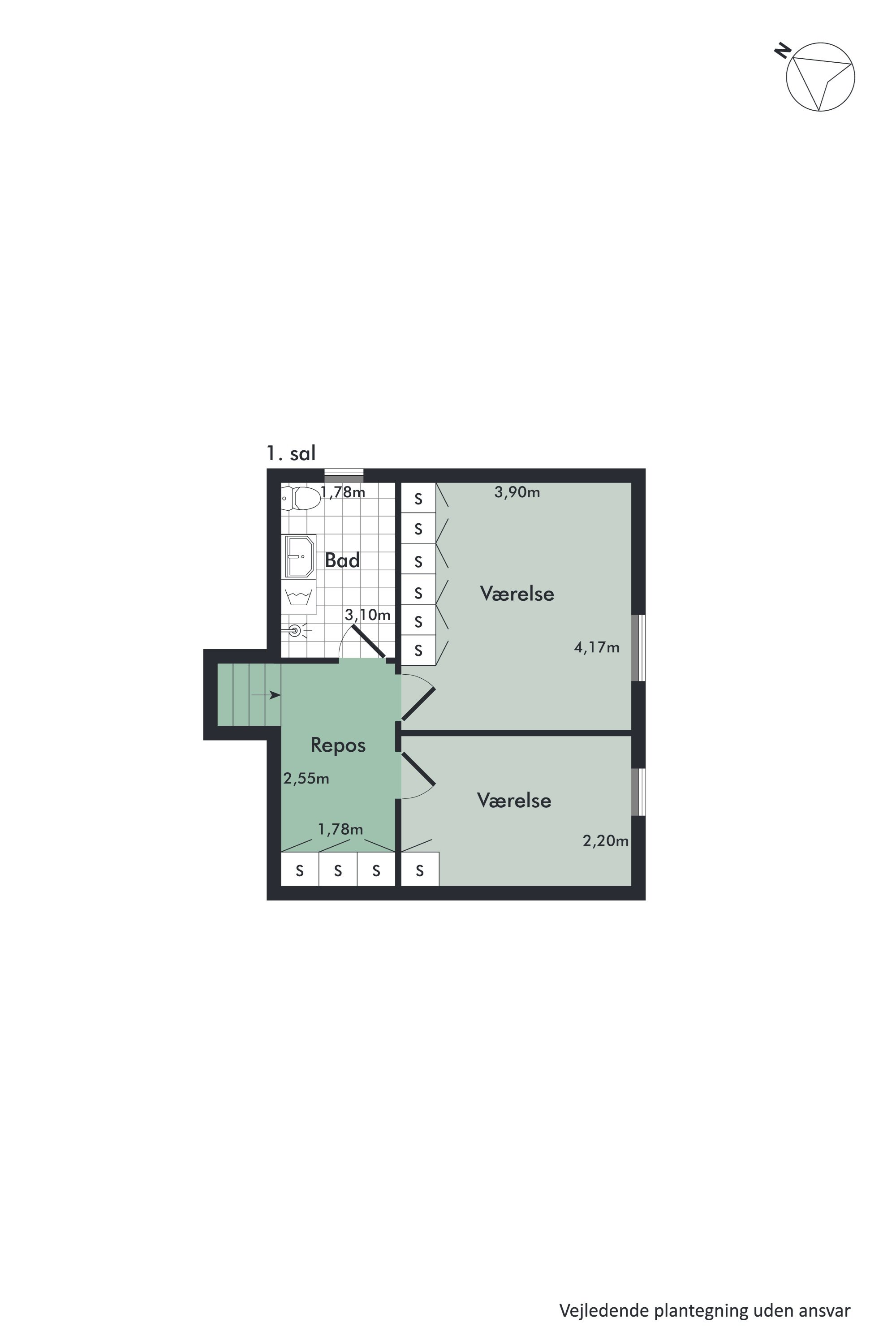 Plantegninger billede af Herningvej 105, 9220 Aalborg Øst