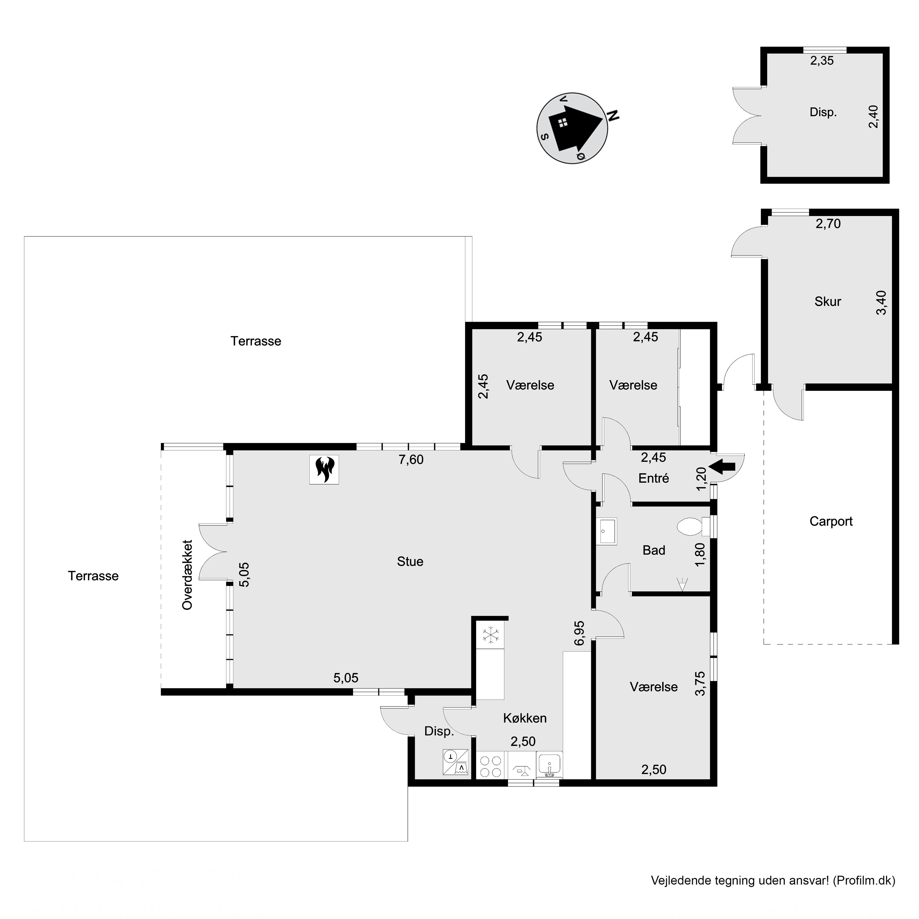 Plantegninger billede af Tofthøjs-Åsen 8, Udsholt, 3230 Græsted