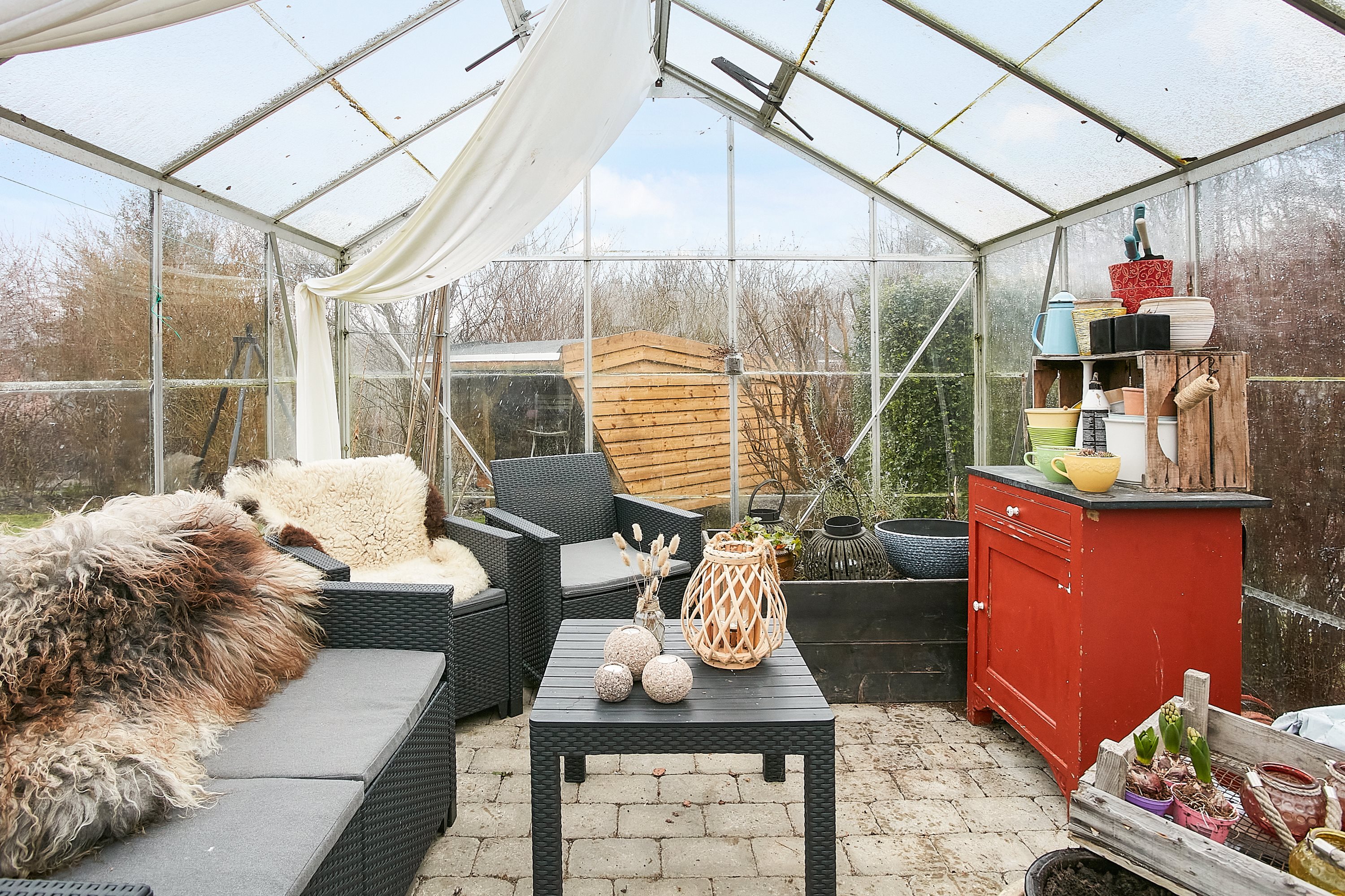 Fremhævet drivhus billede i fuldskærmstilstand. Billede af Bakkevænget 19, Tvingstrup, 8700 Horsens