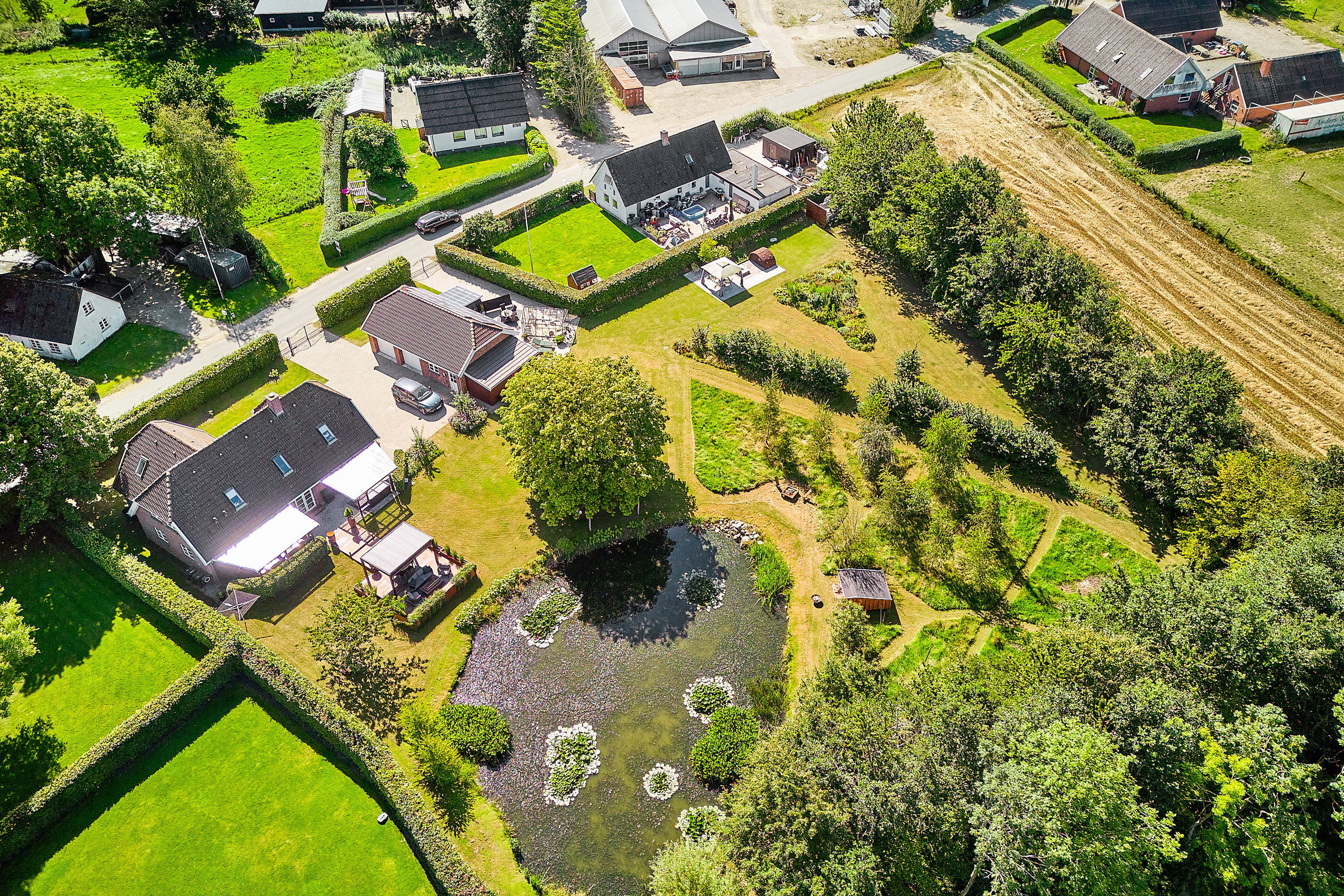 Fremhævet  billede i fuldskærmstilstand. Billede af Annasmindevej 17, Eriknauer, 8700 Horsens