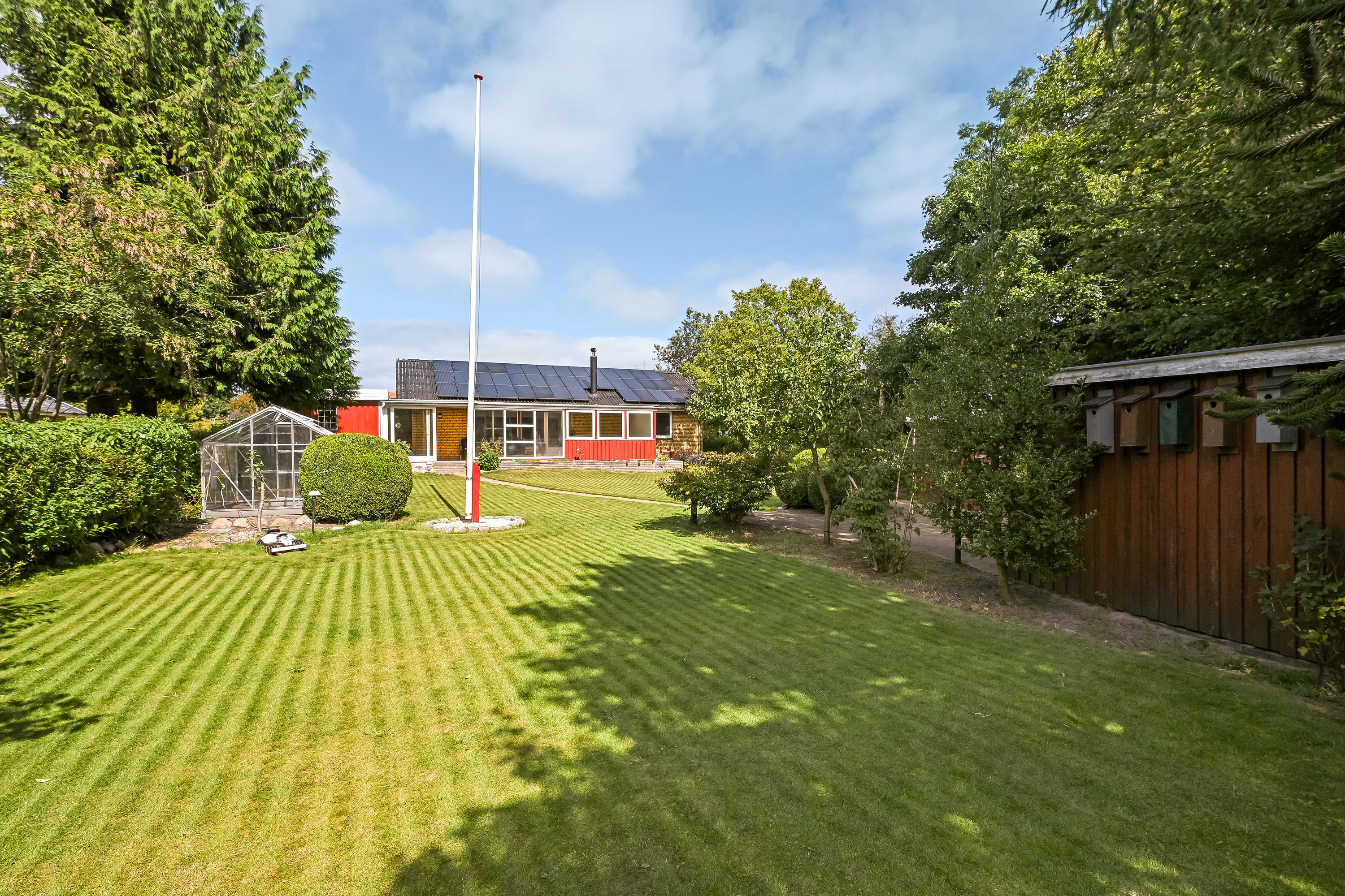 Fremhævet have billede i fuldskærmstilstand. Billede af Irisvej 2, Stend-Krogag, 7200 Grindsted