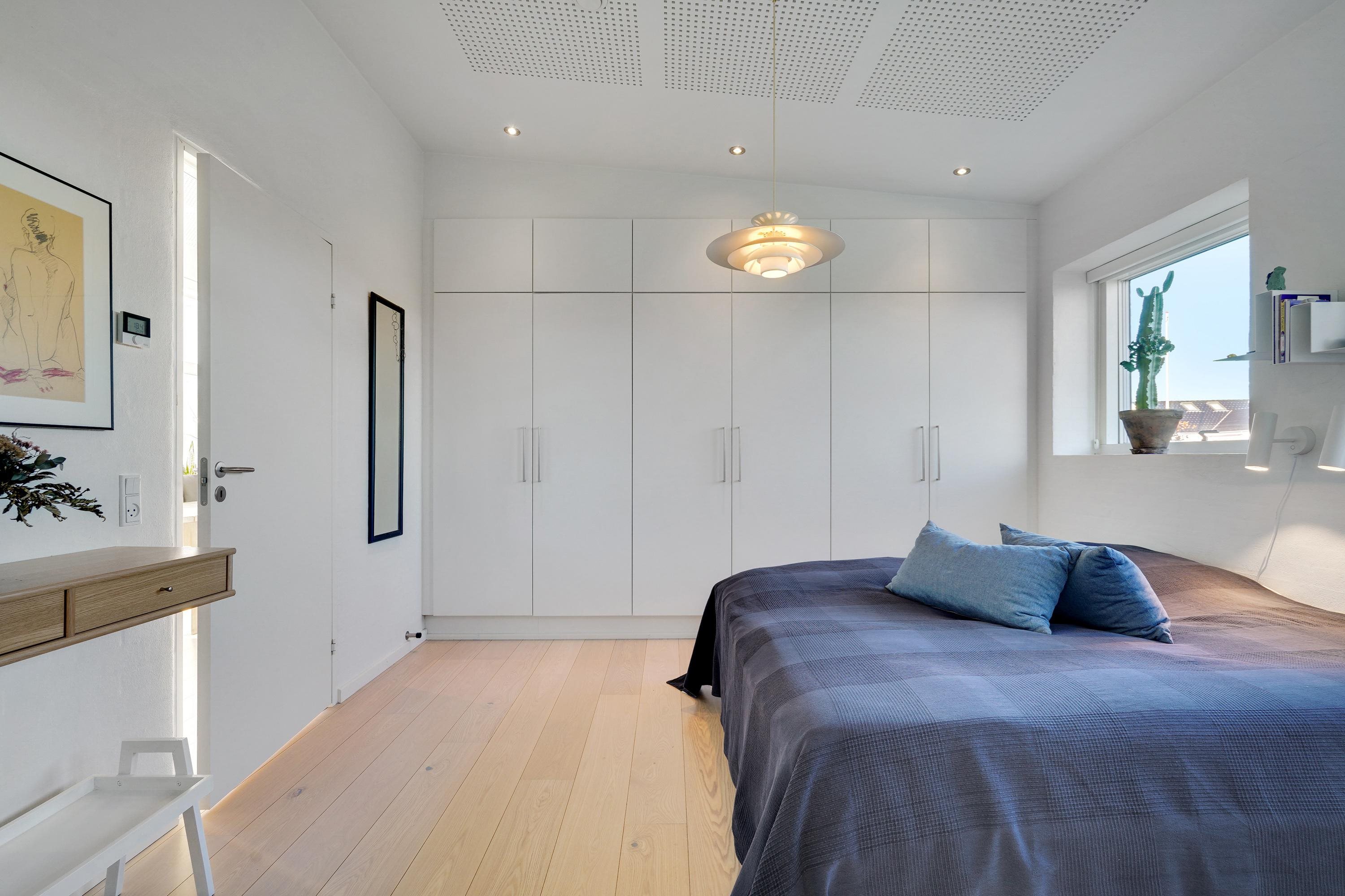 Fremhævet soveværelse billede i fuldskærmstilstand. Billede af Bjerget 19, 6800 Varde