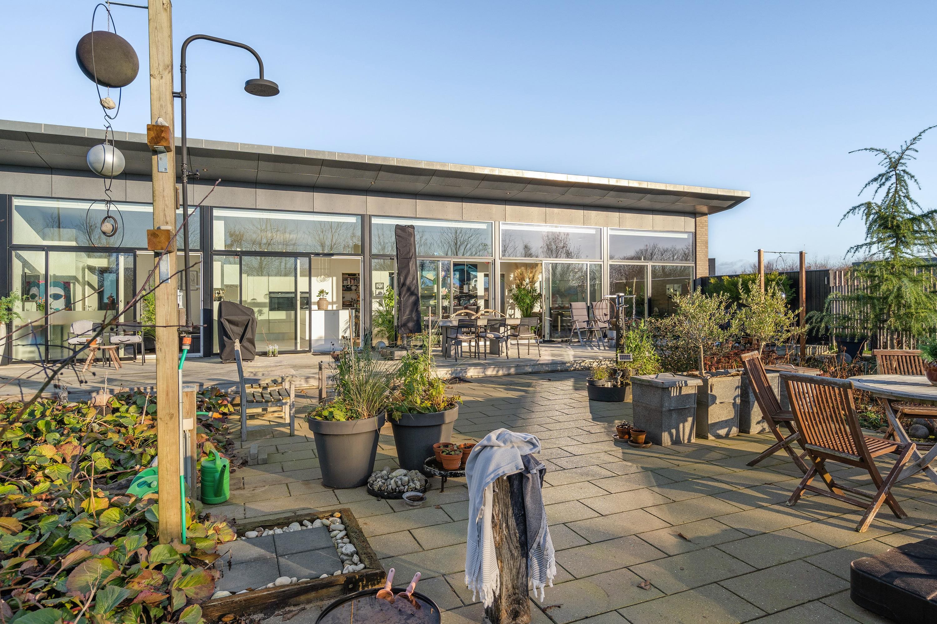 Fremhævet terrasse billede i fuldskærmstilstand. Billede af Bjerget 19, 6800 Varde