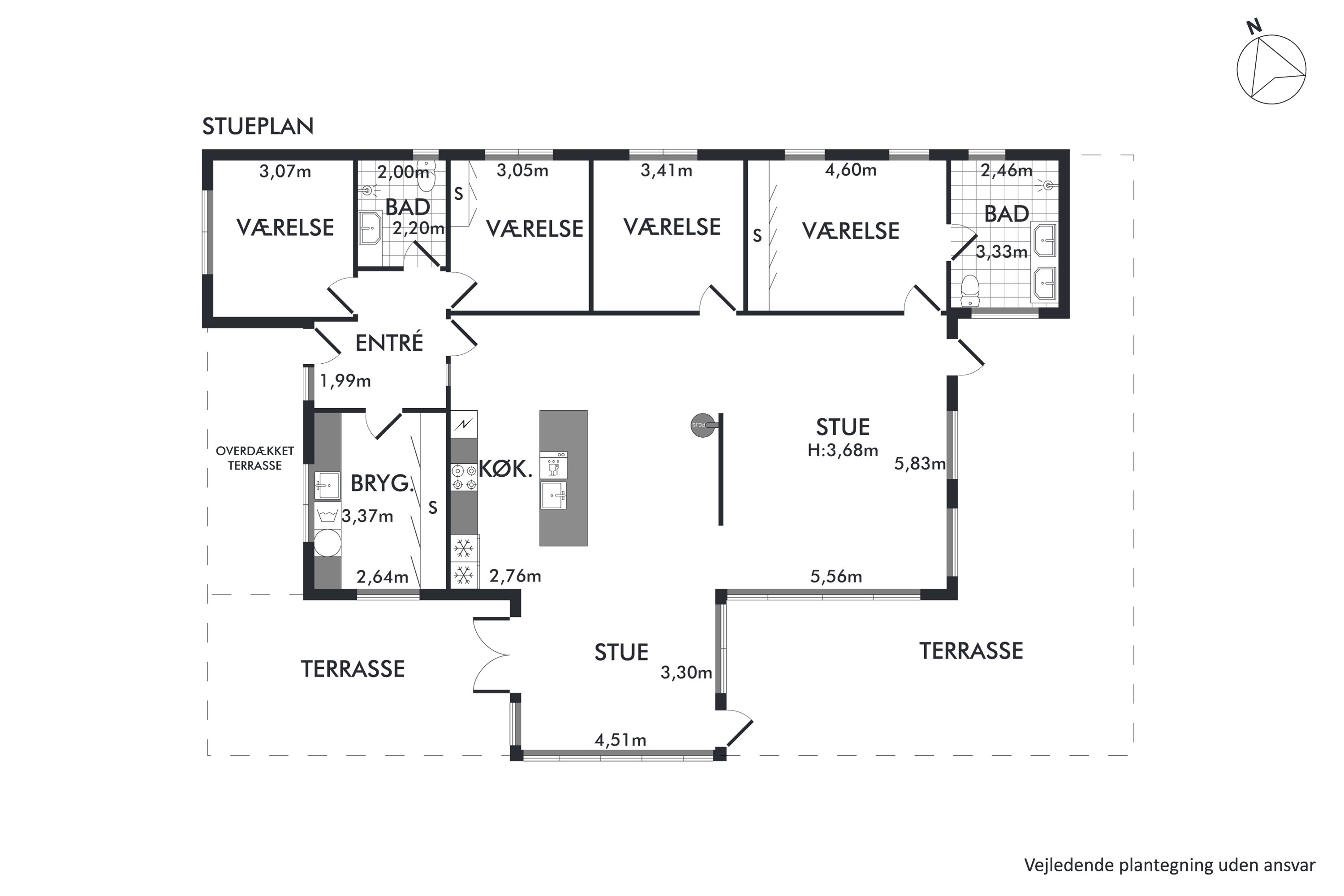 Plantegninger billede af Liseborgvej 45, 8800 Viborg
