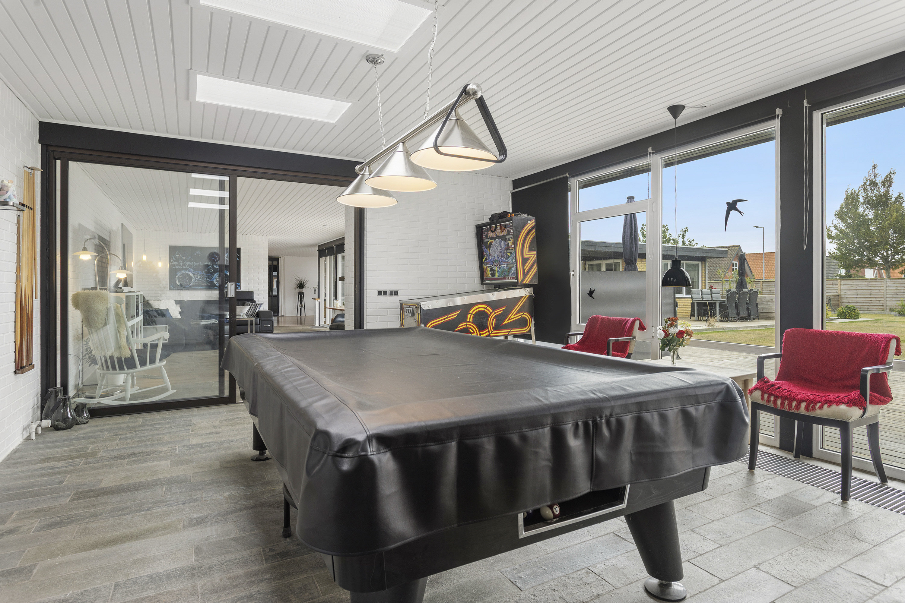 Fremhævet udestue billede i fuldskærmstilstand. Billede af Rosenhaven 4, 9300 Sæby