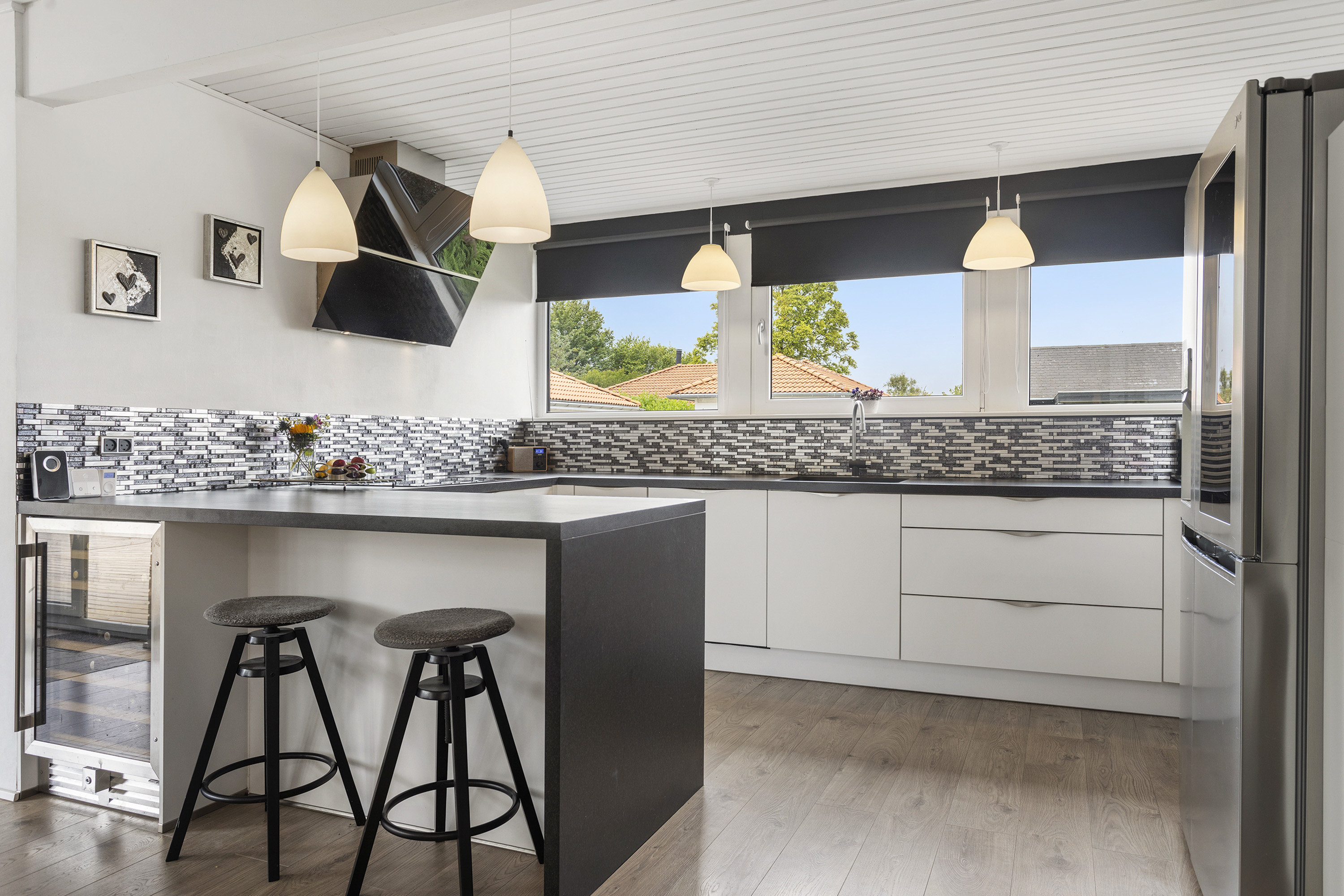 Fremhævet køkken billede i fuldskærmstilstand. Billede af Rosenhaven 4, 9300 Sæby