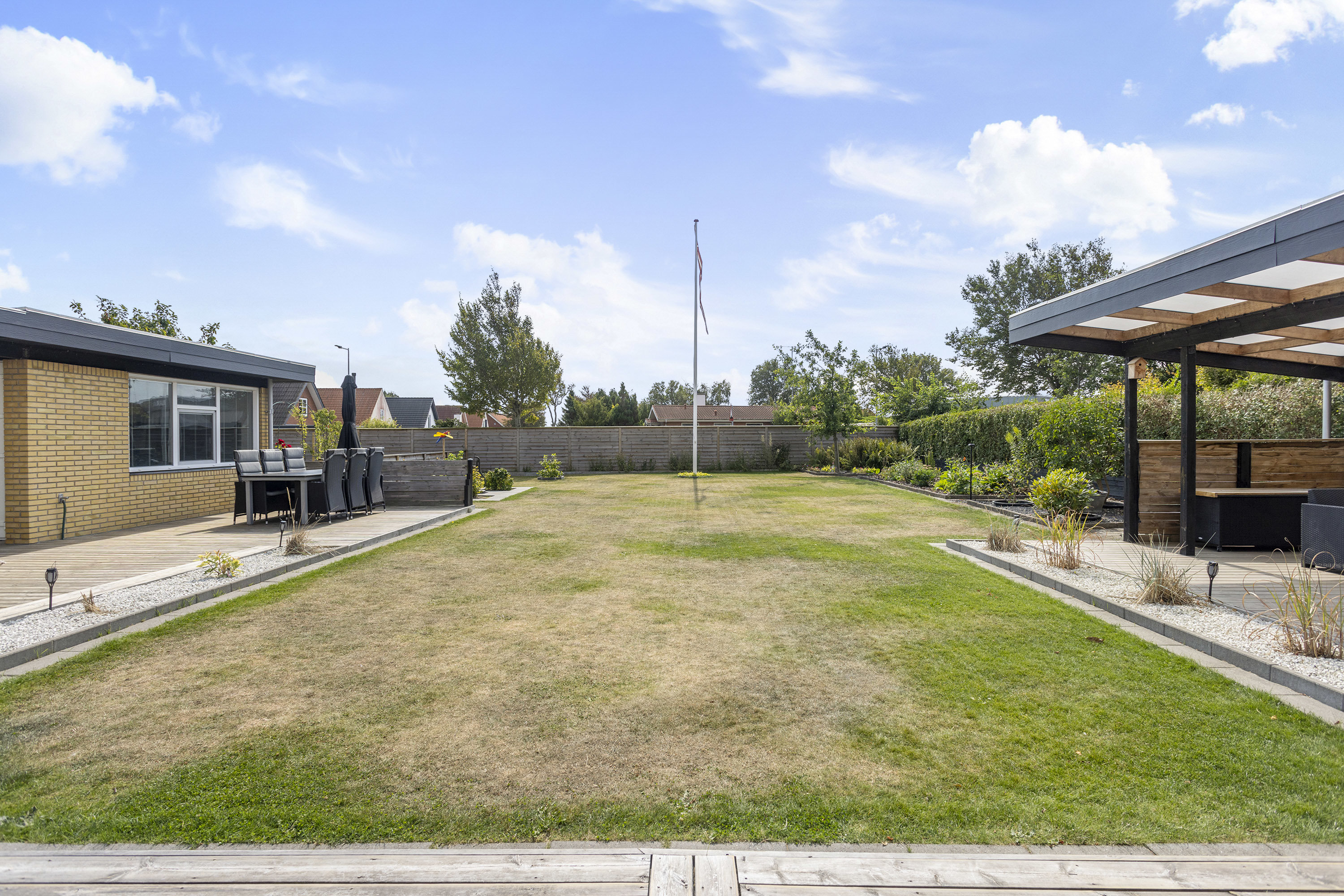 Fremhævet have billede i fuldskærmstilstand. Billede af Rosenhaven 4, 9300 Sæby