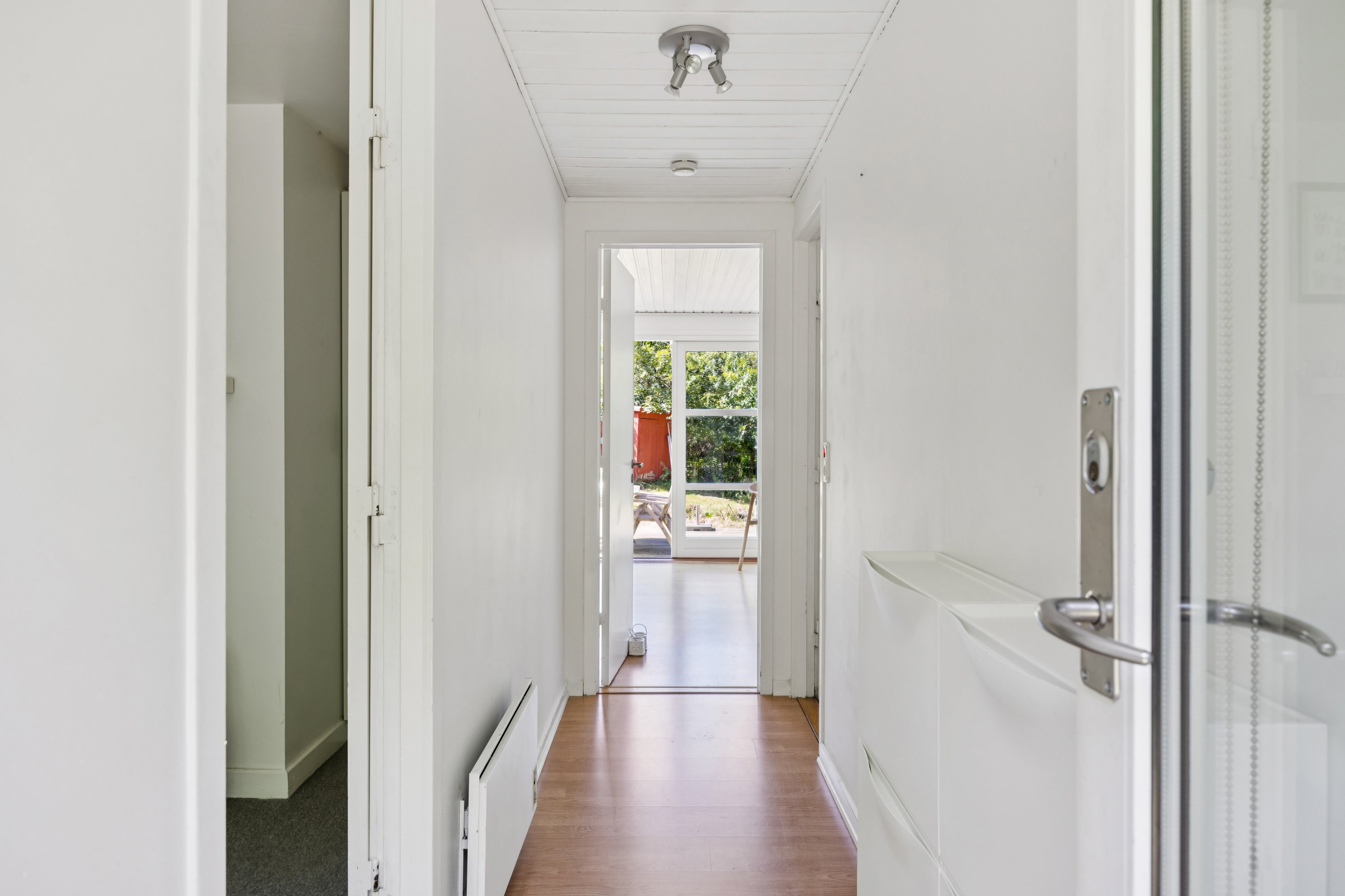 Fremhævet gang billede i fuldskærmstilstand. Billede af Bygvangen 4, Boeslum Bakker, 8400 Ebeltoft