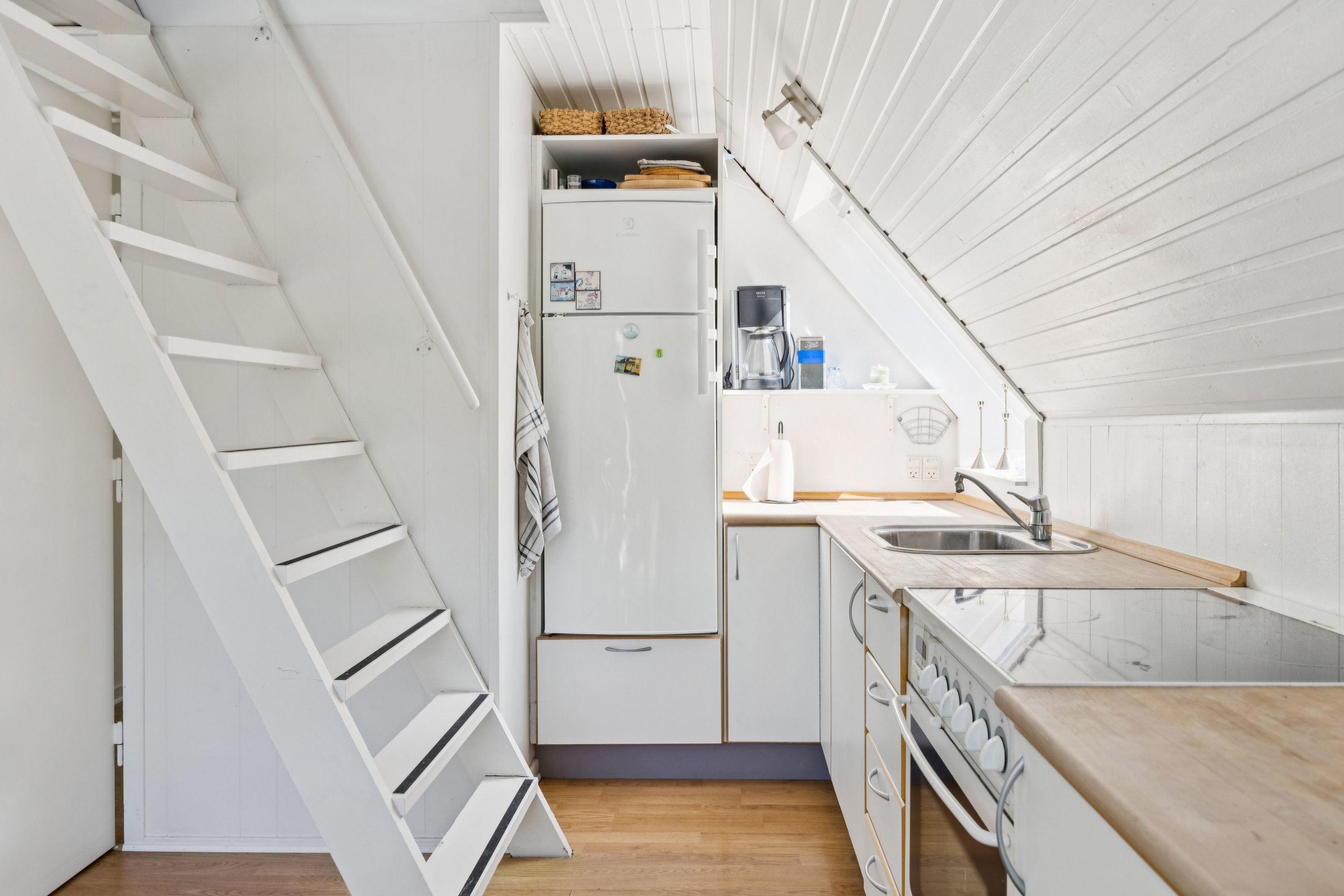 Fremhævet køkken billede i fuldskærmstilstand. Billede af Bygvangen 4, Boeslum Bakker, 8400 Ebeltoft