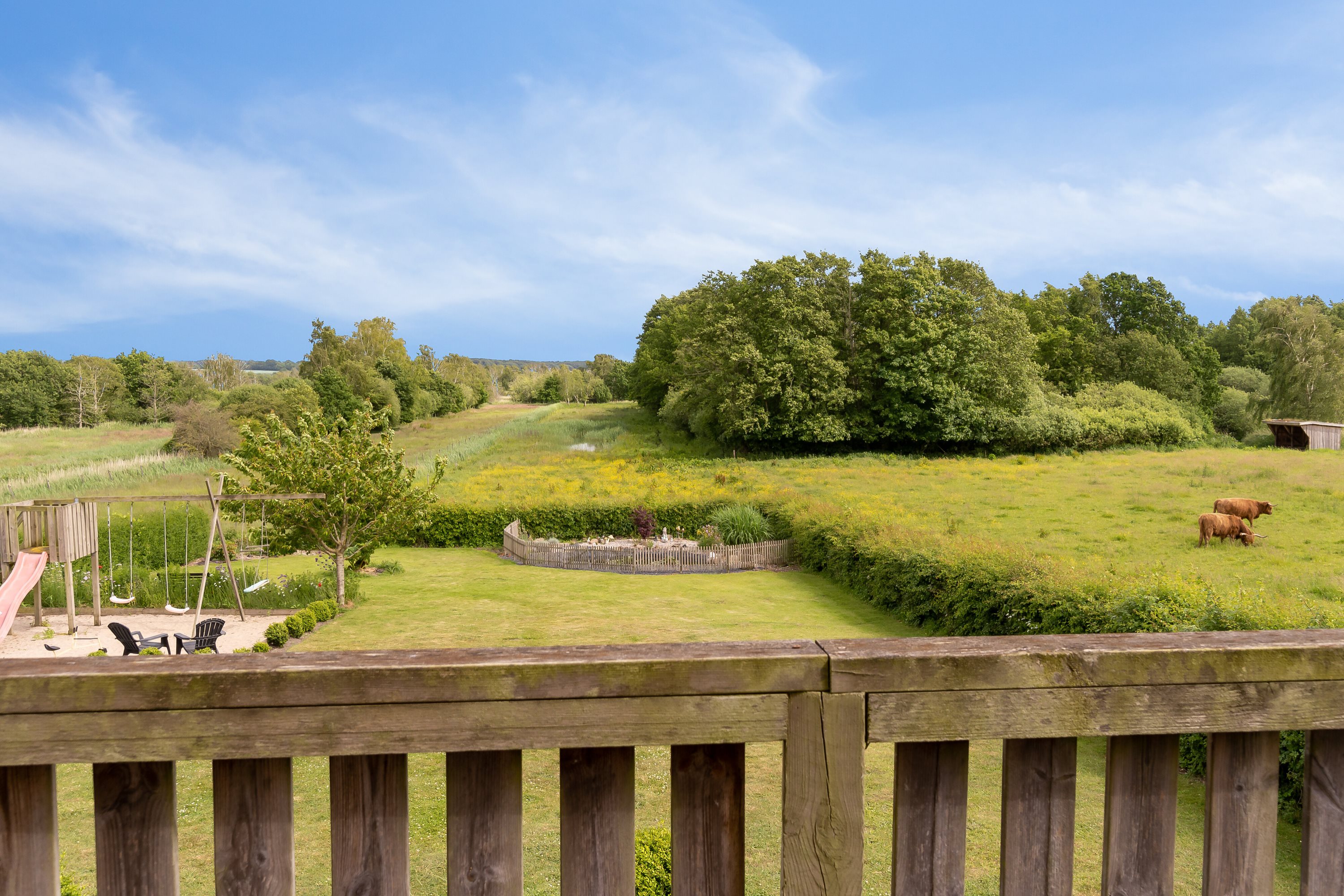 Fremhævet altan billede i fuldskærmstilstand. Billede af Nellemosevej 11, Nellemose, 5683 Haarby