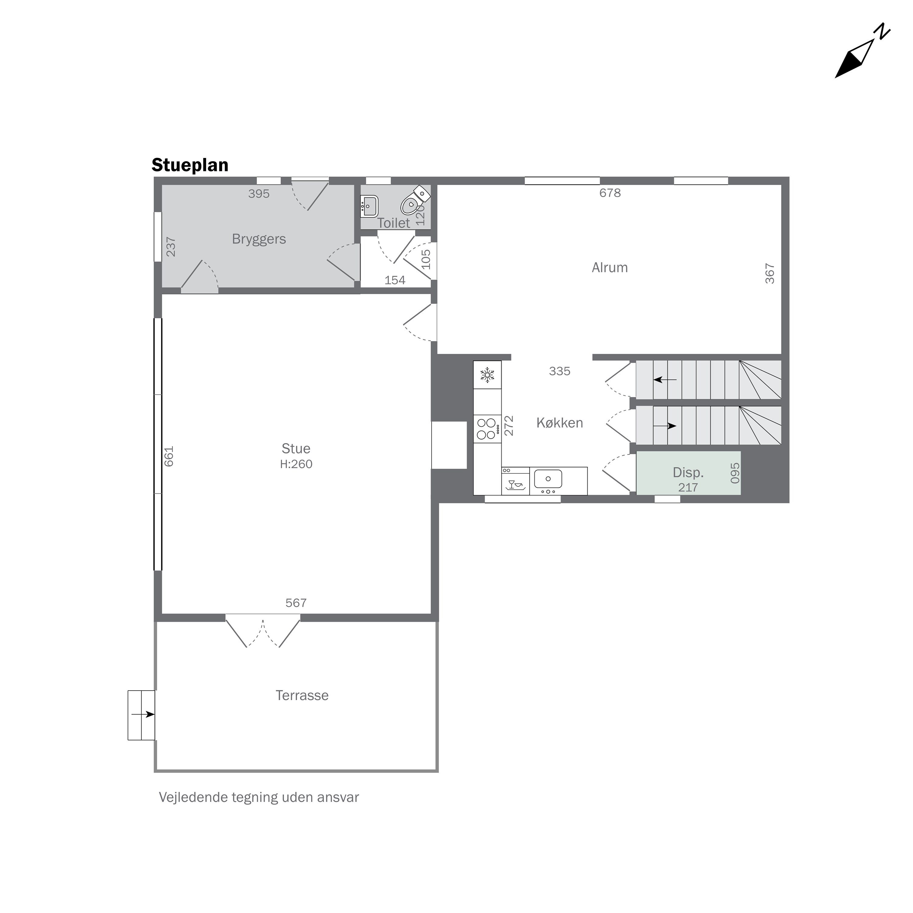 Plantegninger billede af Nellemosevej 11, Nellemose, 5683 Haarby