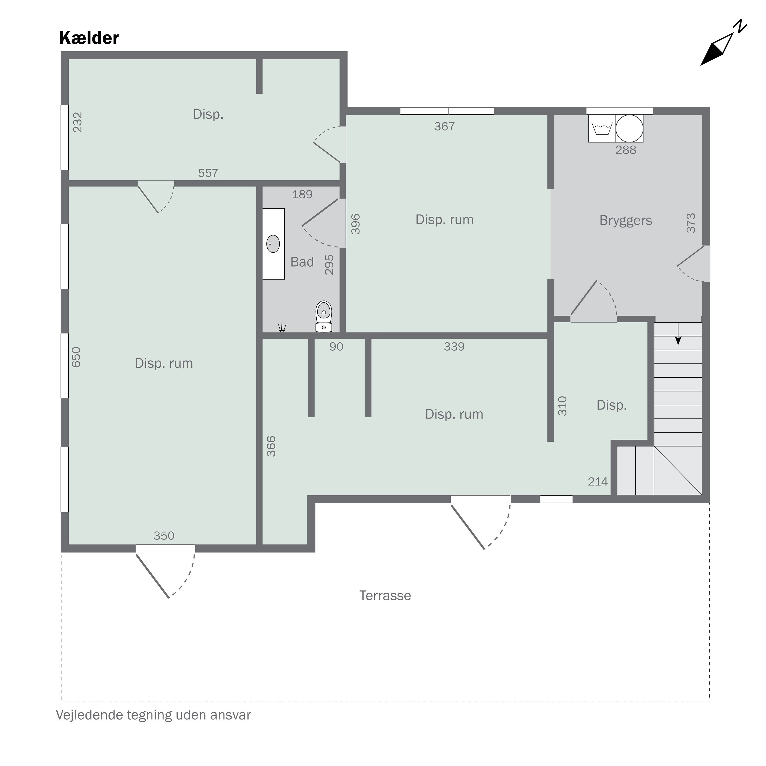 Plantegninger billede af Nellemosevej 11, Nellemose, 5683 Haarby