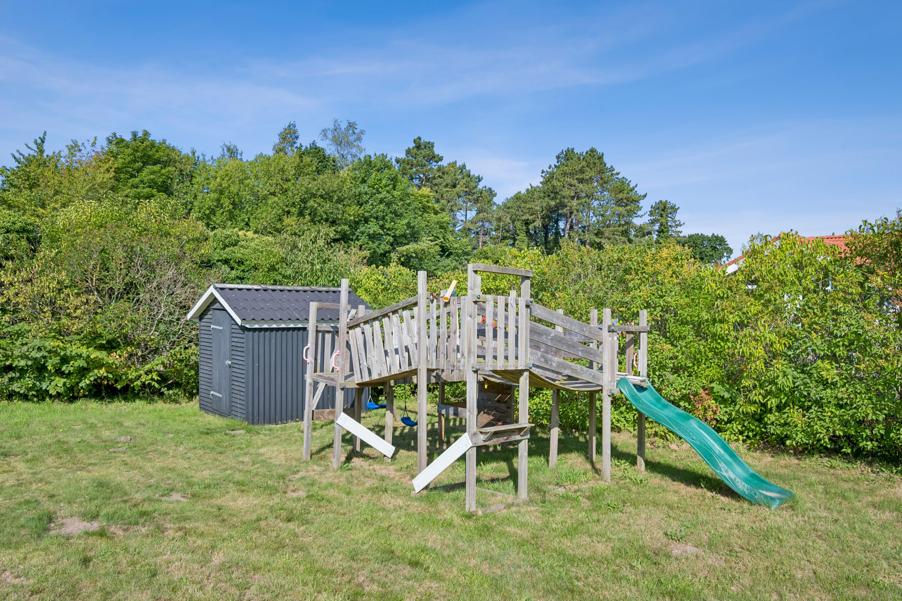 Fremhævet have billede i fuldskærmstilstand. Billede af Manhøjvej 11, Dejret, 8420 Knebel