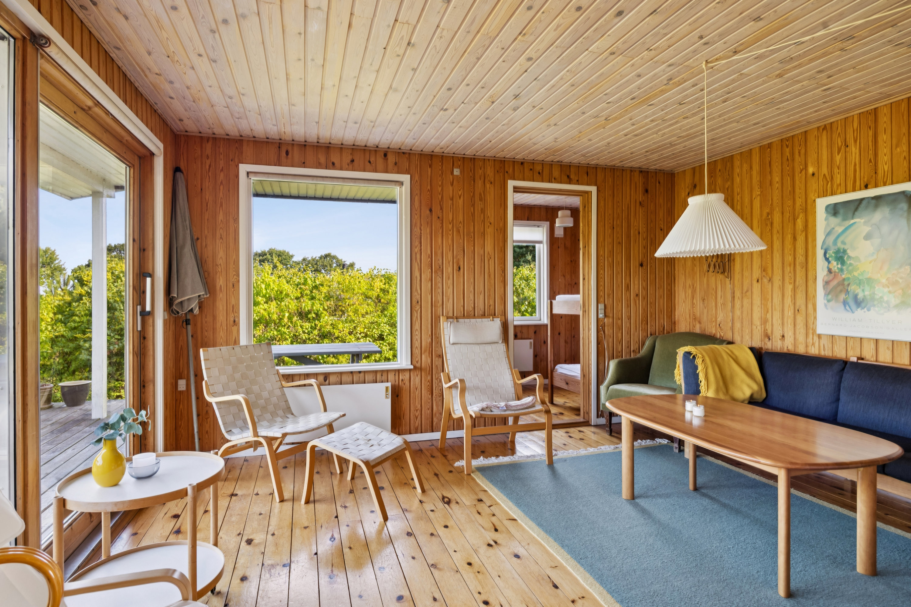 Fremhævet stue billede i fuldskærmstilstand. Billede af Manhøjvej 11, Dejret, 8420 Knebel