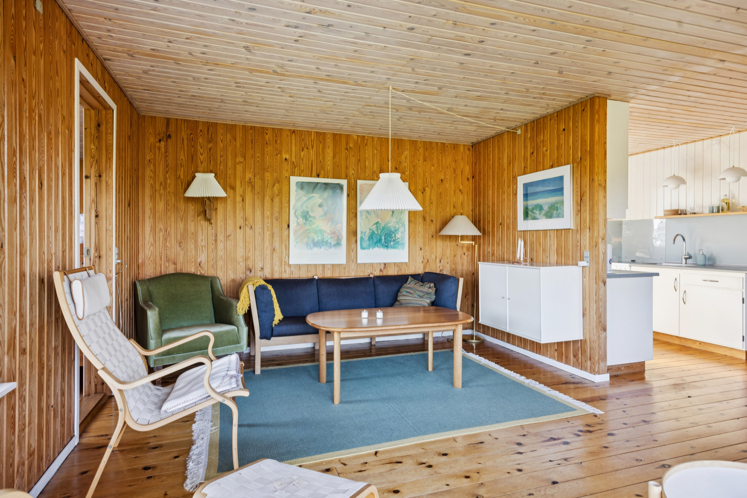 Fremhævet stue billede i fuldskærmstilstand. Billede af Manhøjvej 11, Dejret, 8420 Knebel