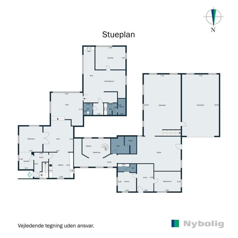 Plantegninger billede af Tværgade 17, 6621 Gesten