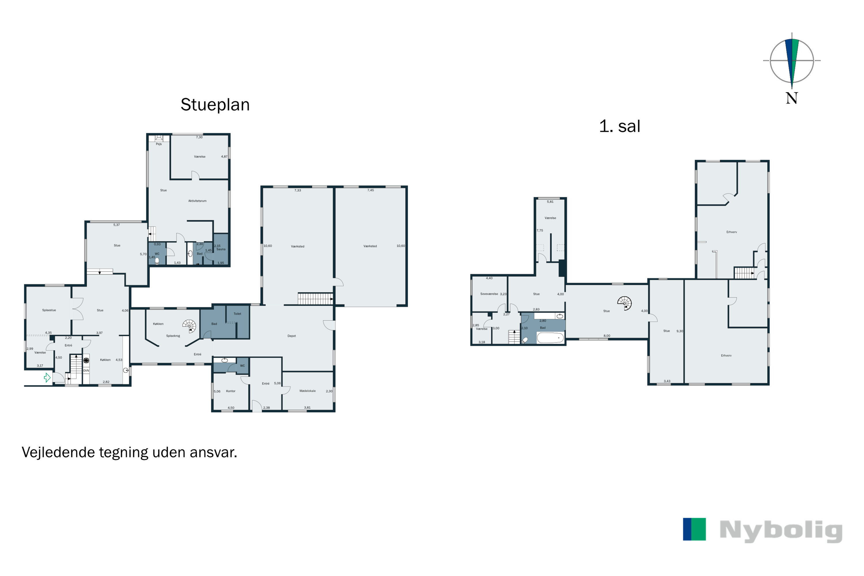 Plantegninger billede af Tværgade 17, 6621 Gesten