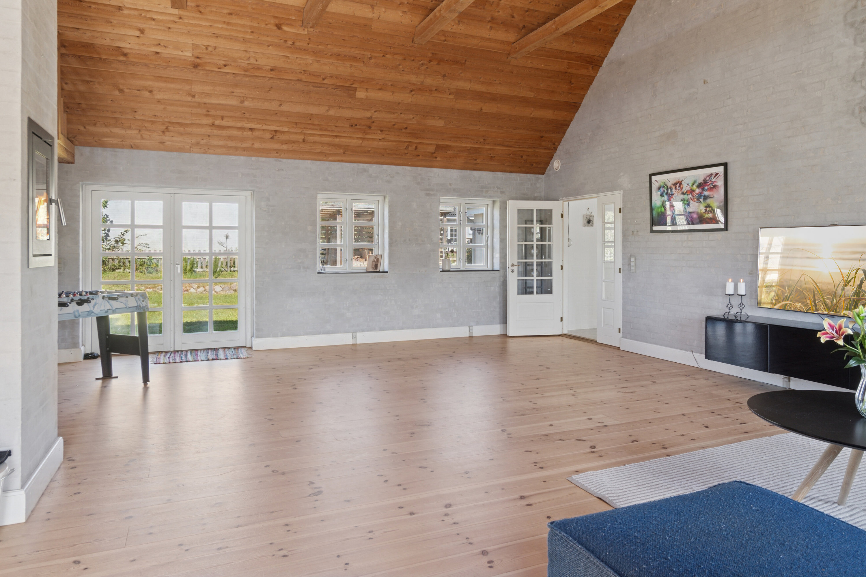 Fremhævet stue billede i fuldskærmstilstand. Billede af Aldersrovej 8, Værslev, 4400 Kalundborg