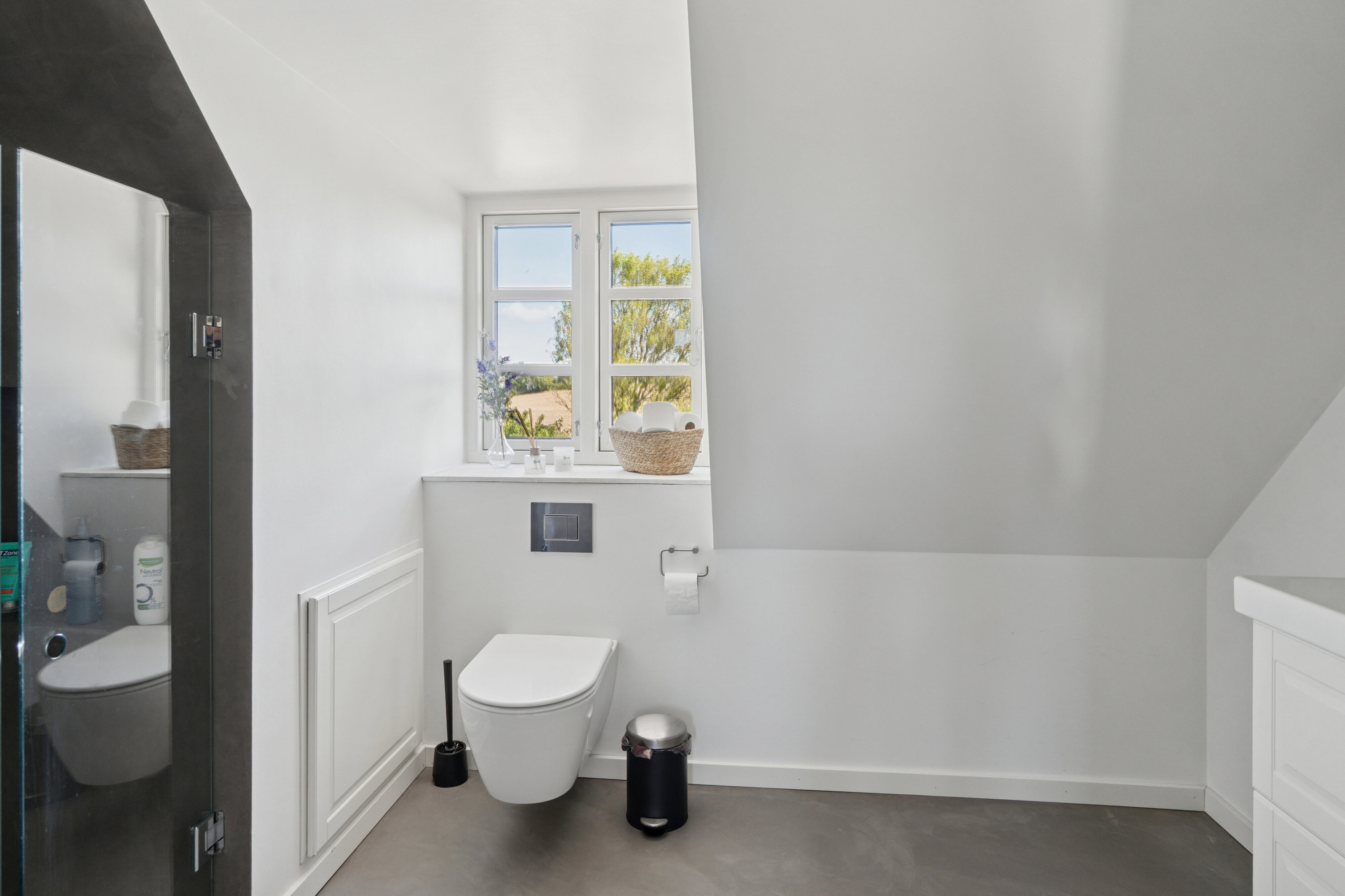 Fremhævet badeværelse billede i fuldskærmstilstand. Billede af Aldersrovej 8, Værslev, 4400 Kalundborg