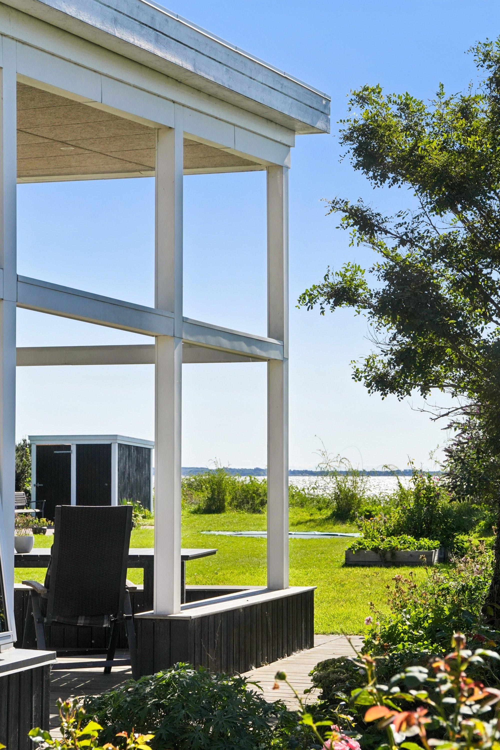 Fremhævet udendørs billede i fuldskærmstilstand. Billede af Kystvej 27, Lundeborg, 5874 Hesselager