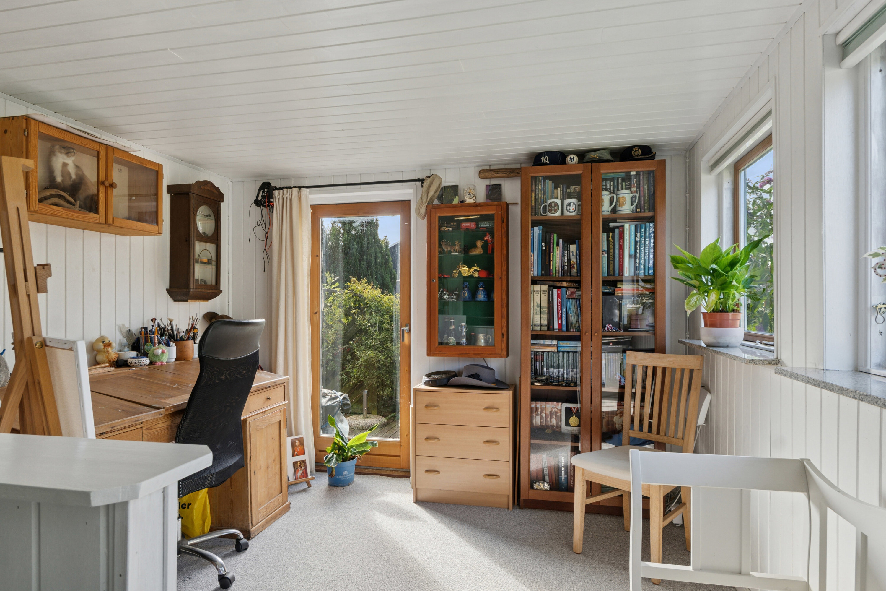 Fremhævet stue billede i fuldskærmstilstand. Billede af Møllebakken 48, 4793 Bogø By