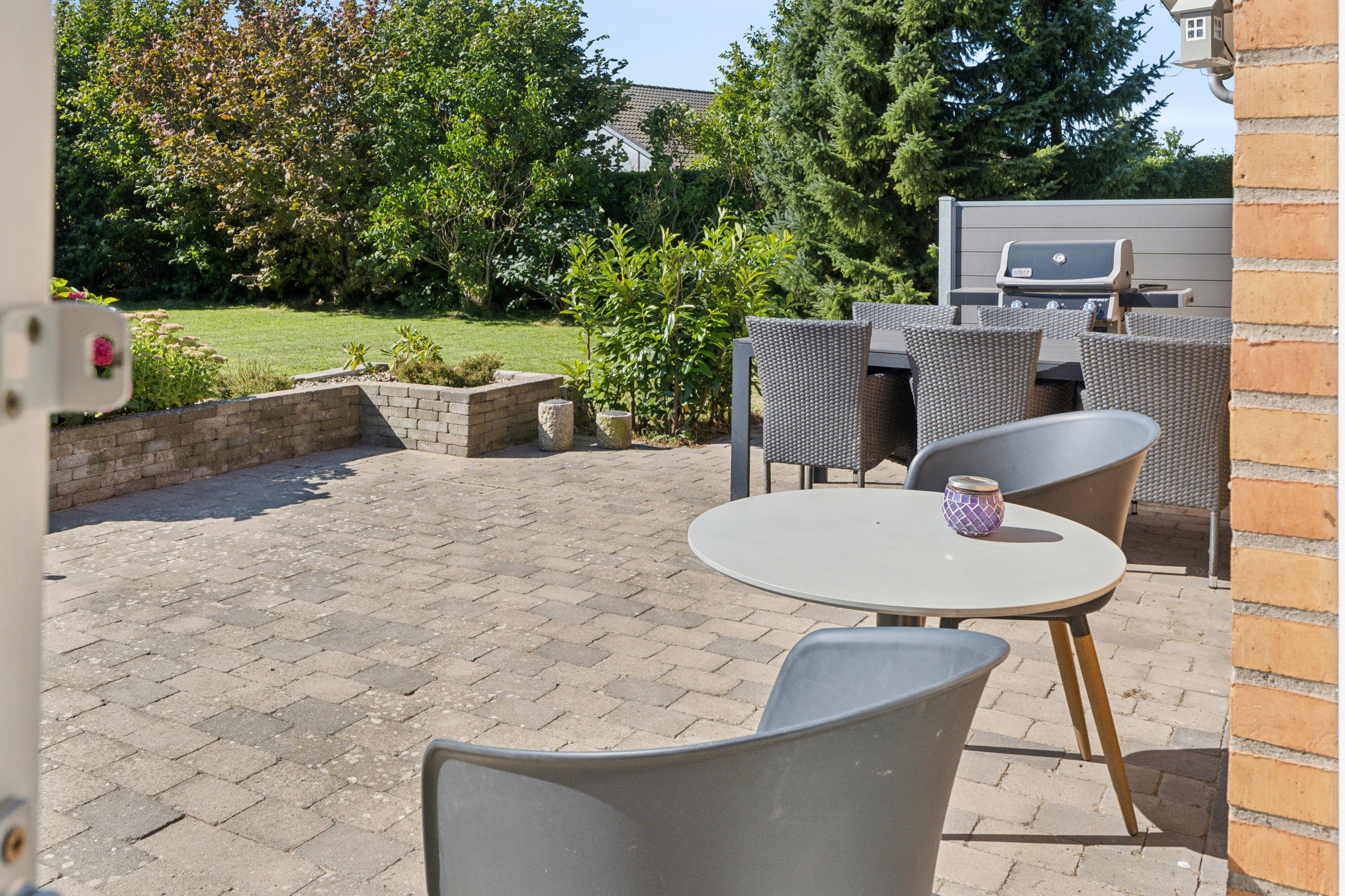 Fremhævet terrasse billede i fuldskærmstilstand. Billede af Stejlehøjen 128, Pederstrup, 4700 Næstved