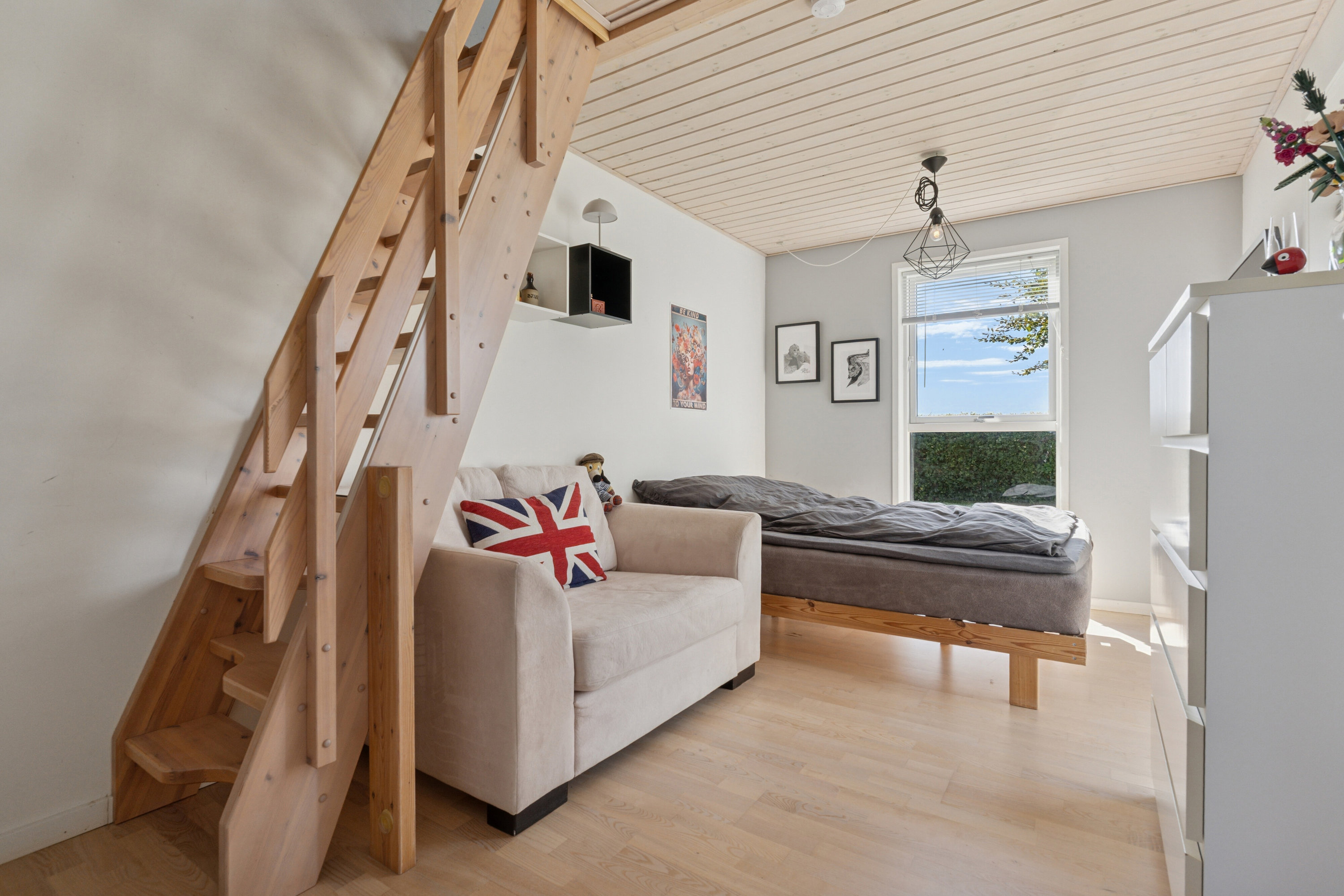 Fremhævet soveværelse billede i fuldskærmstilstand. Billede af Skælrodvej 10, 9800 Hjørring