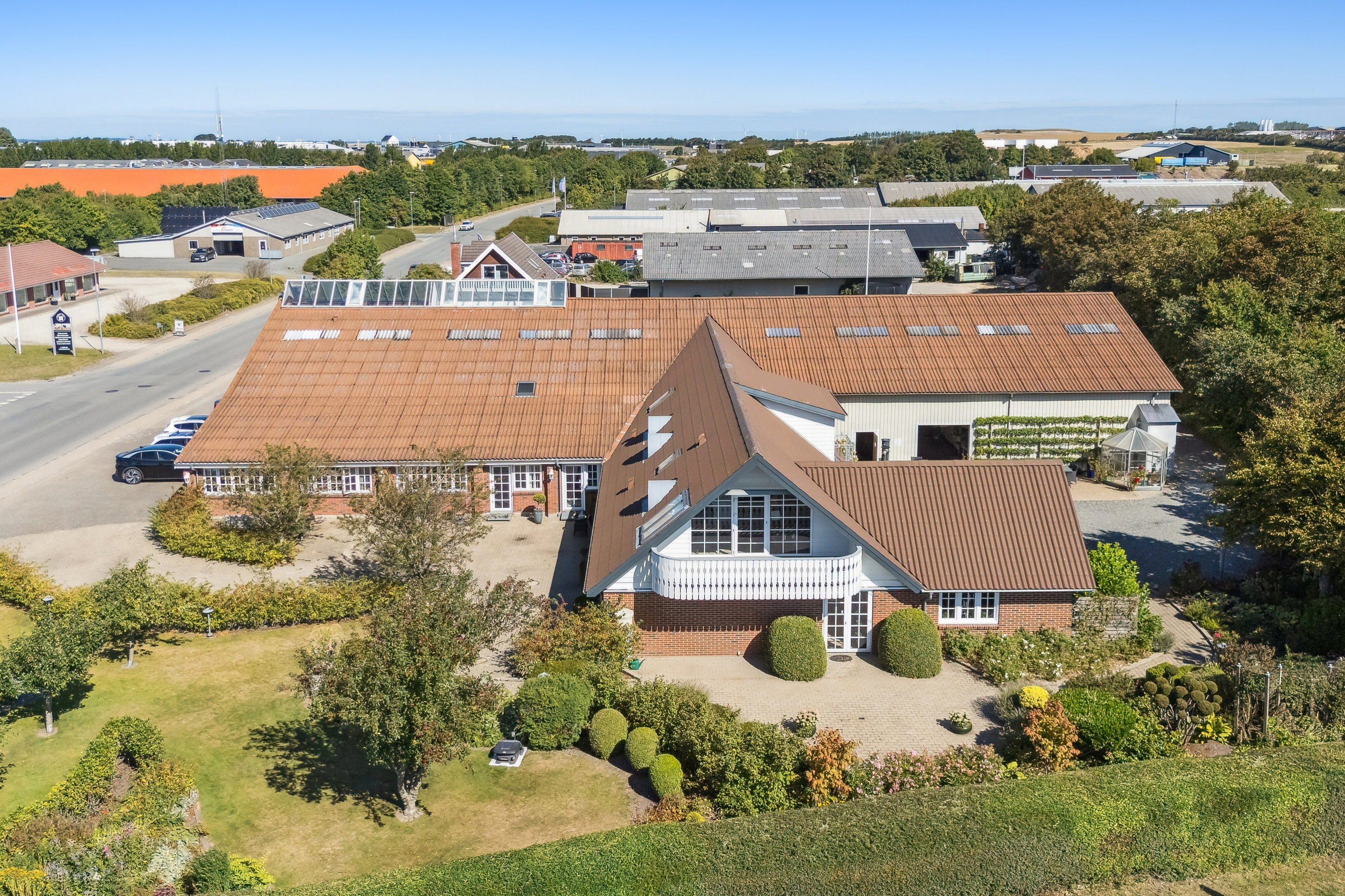 Fremhævet luftfoto billede i fuldskærmstilstand. Billede af Leopardvej 2, 7700 Thisted