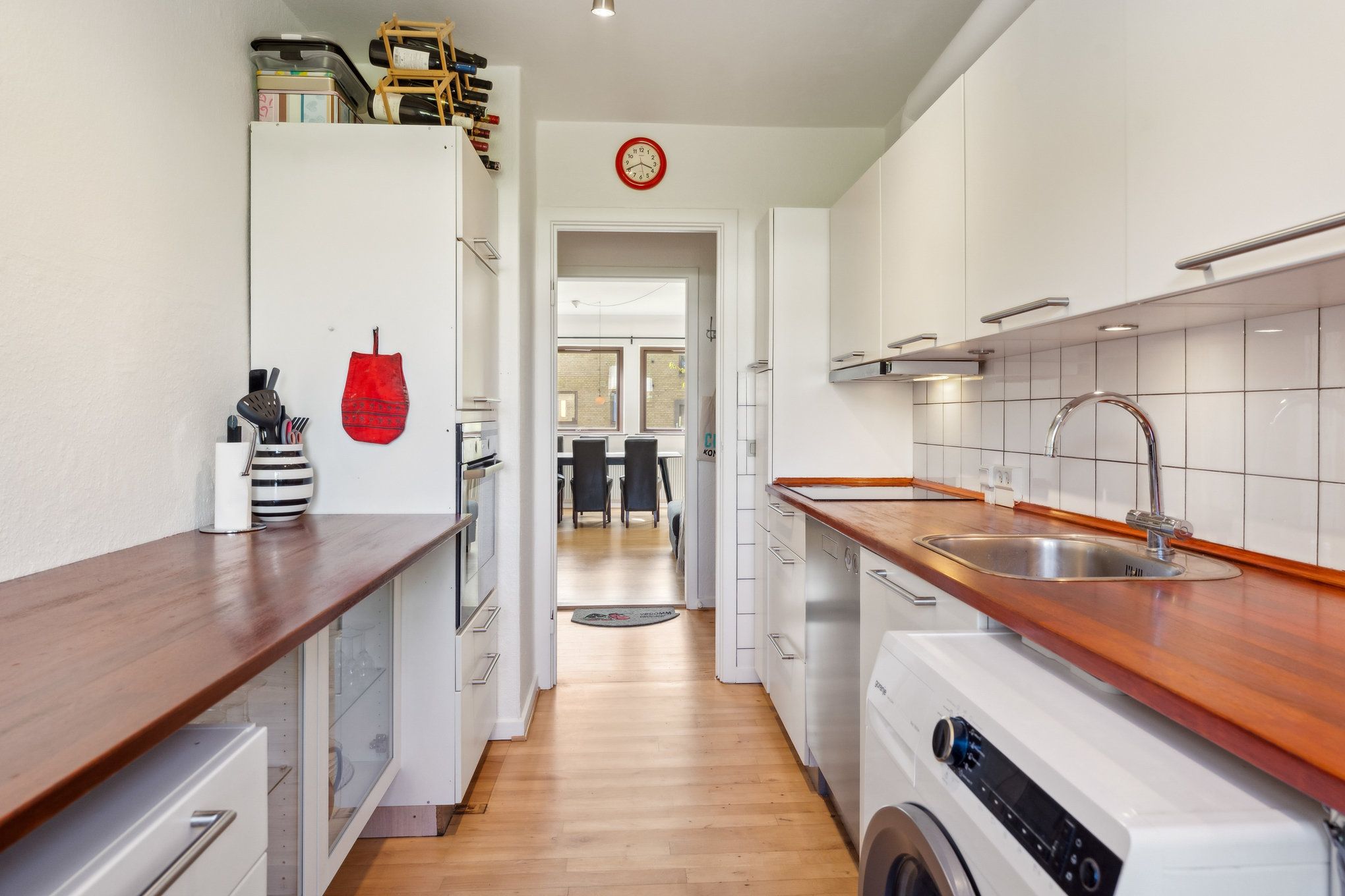 Fremhævet køkken billede i fuldskærmstilstand. Billede af Glarbjergvej 107, st.. tv., 8930 Randers NØ