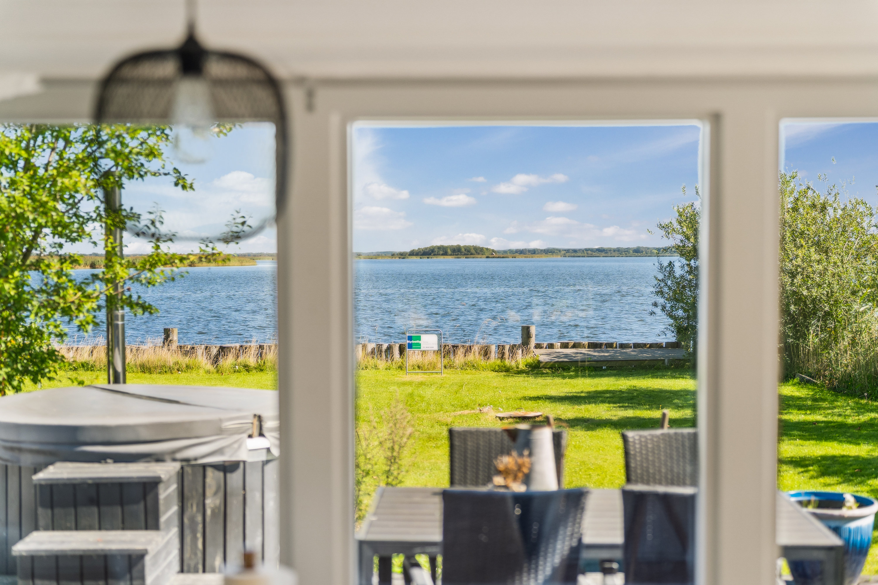 Fremhævet terrasse billede i fuldskærmstilstand. Billede af Svinget 62, Albæk, 8930 Randers NØ