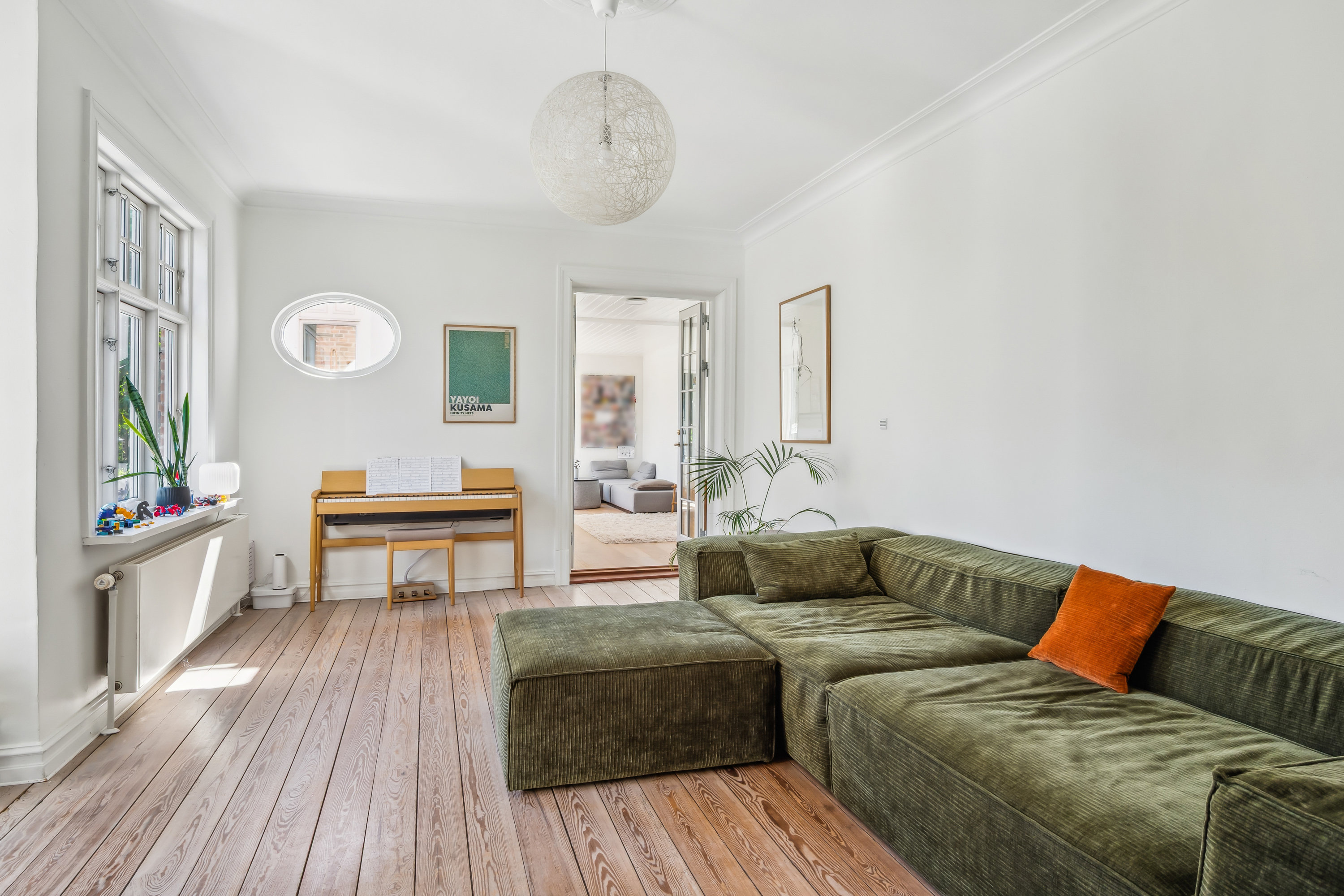 Fremhævet stue billede i fuldskærmstilstand. Billede af Tjørnevej 10, 8240 Risskov