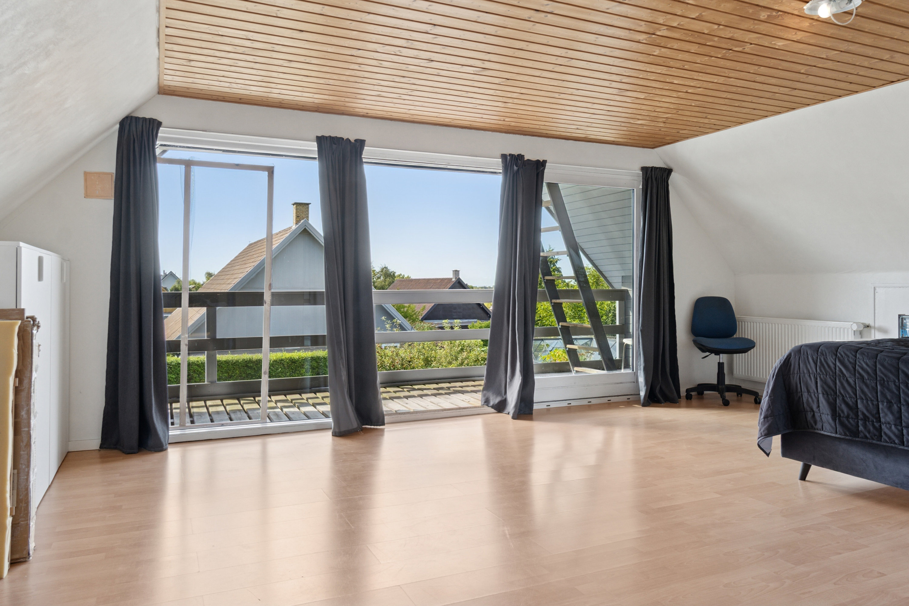 Fremhævet soveværelse billede i fuldskærmstilstand. Billede af Konge-Åsen 17, 4230 Skælskør