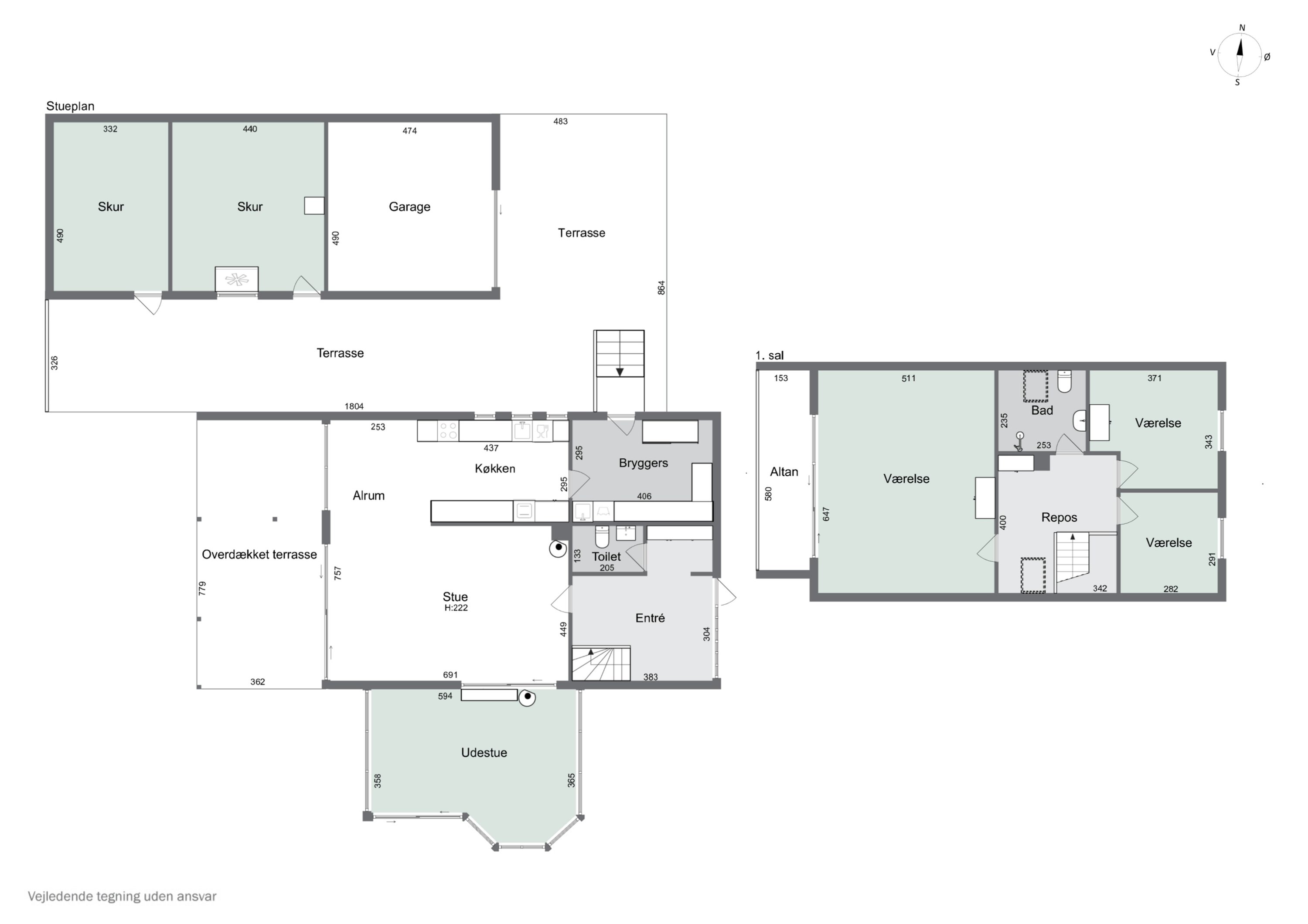 Plantegninger billede af Konge-Åsen 17, 4230 Skælskør