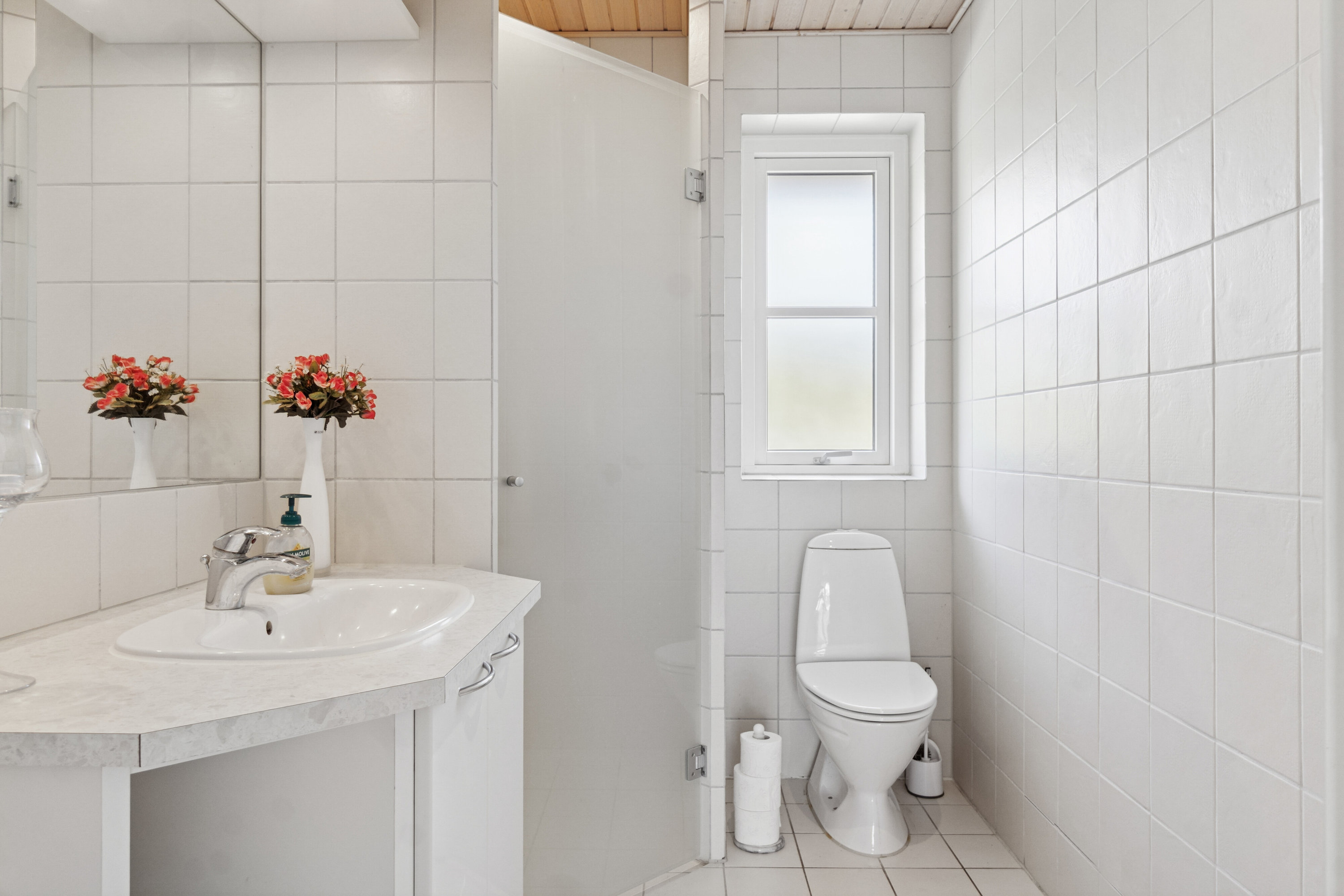 Fremhævet badeværelse billede i fuldskærmstilstand. Billede af Håndværkervænget 3, Sørbymagle, 4200 Slagelse