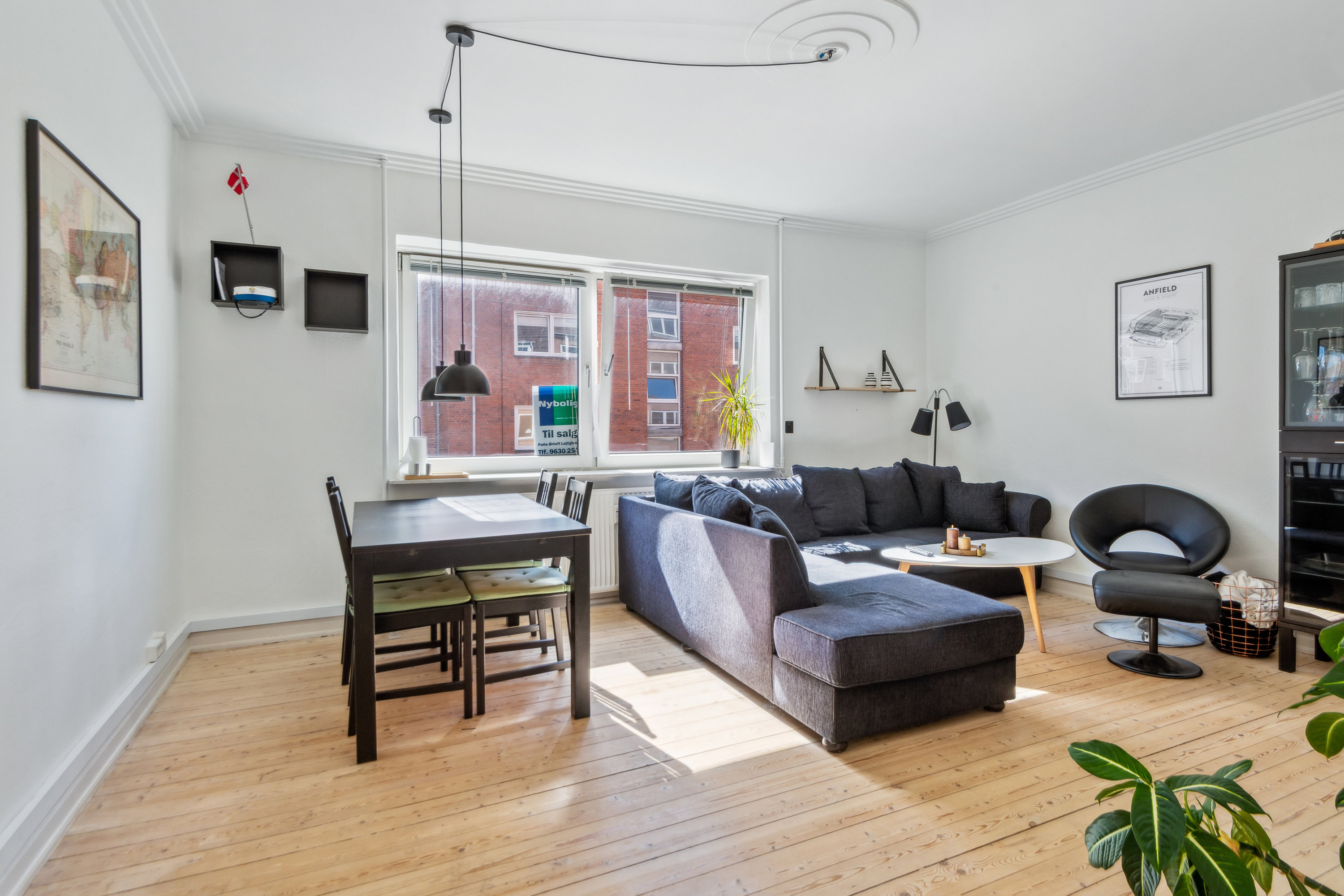 Miniaturebillede 1: stue. Billede af Læsøgade 3, 1. tv., 9000 Aalborg