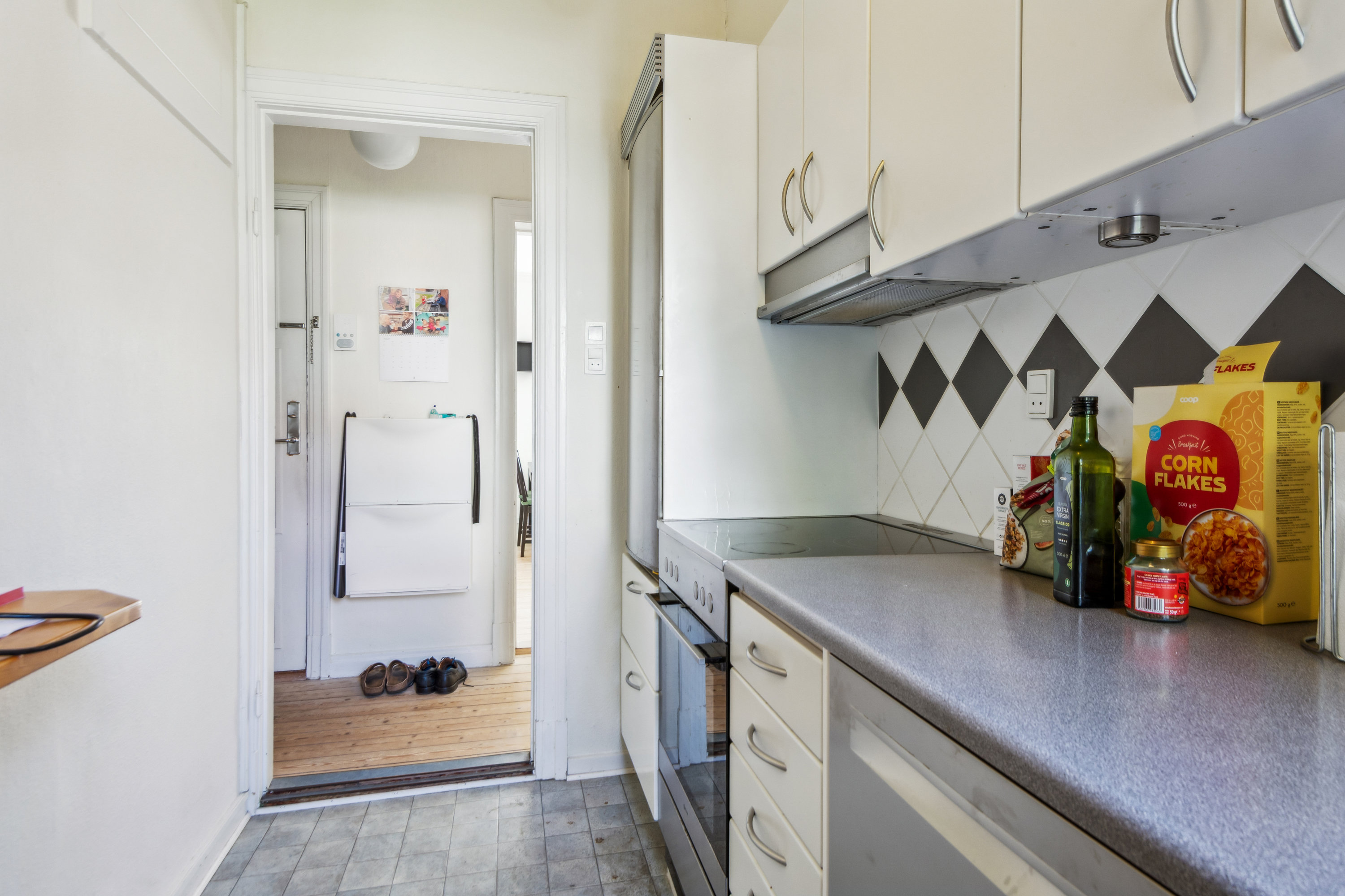 Fremhævet køkken billede i fuldskærmstilstand. Billede af Læsøgade 3, 1. tv., 9000 Aalborg