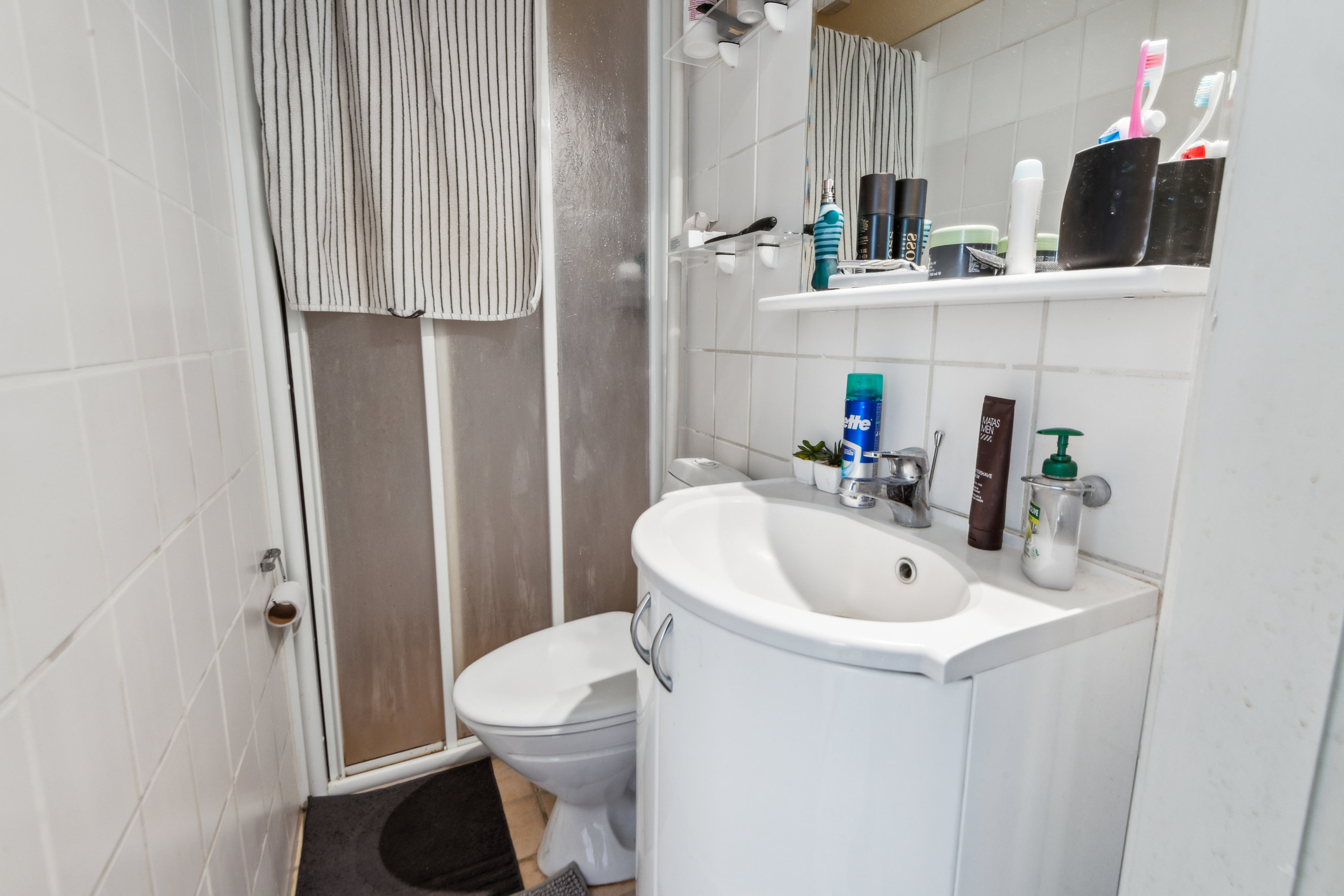 Fremhævet badeværelse billede i fuldskærmstilstand. Billede af Læsøgade 3, 1. tv., 9000 Aalborg