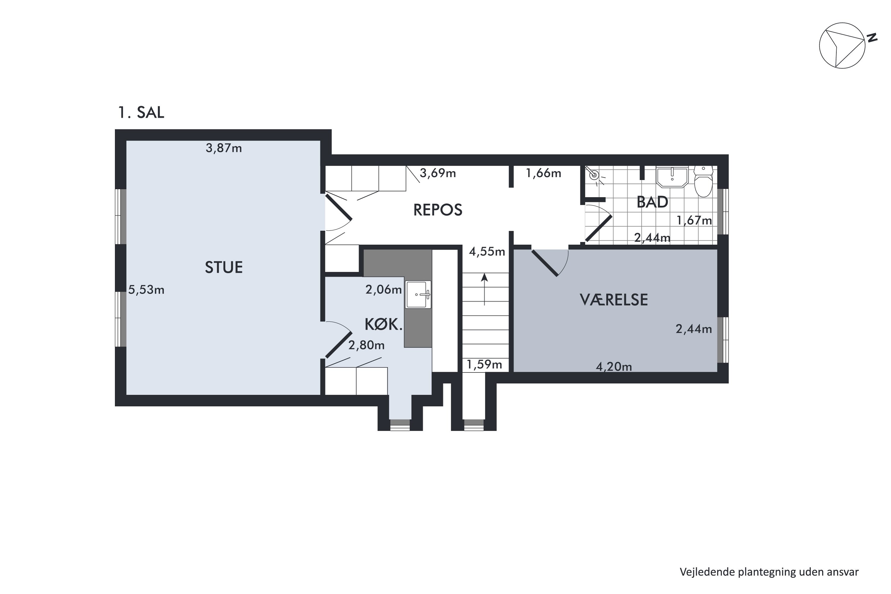 Plantegninger billede af Gammel Landevej 51, Tødsø, 7900 Nykøbing M