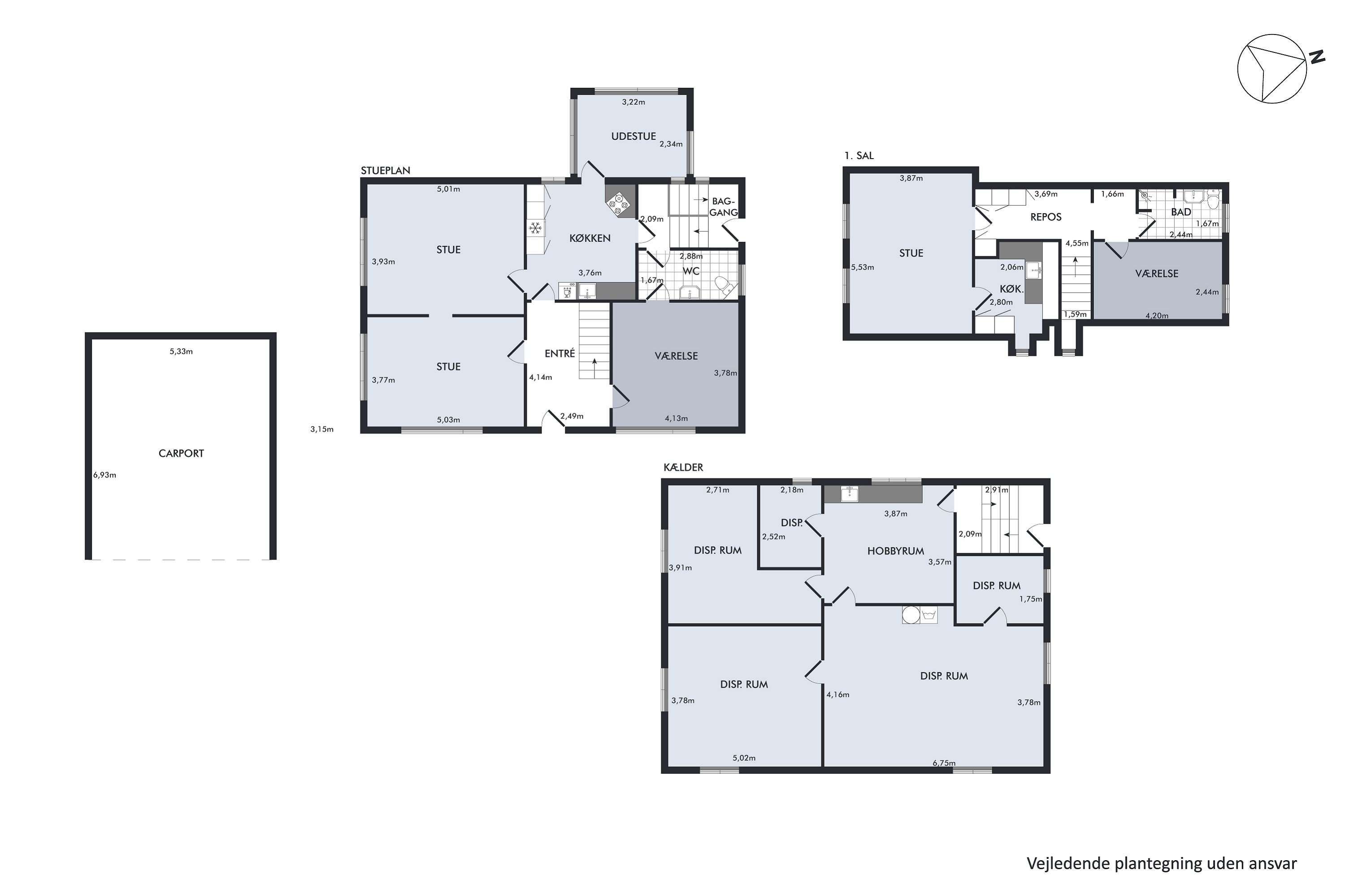 Plantegninger billede af Gammel Landevej 51, Tødsø, 7900 Nykøbing M