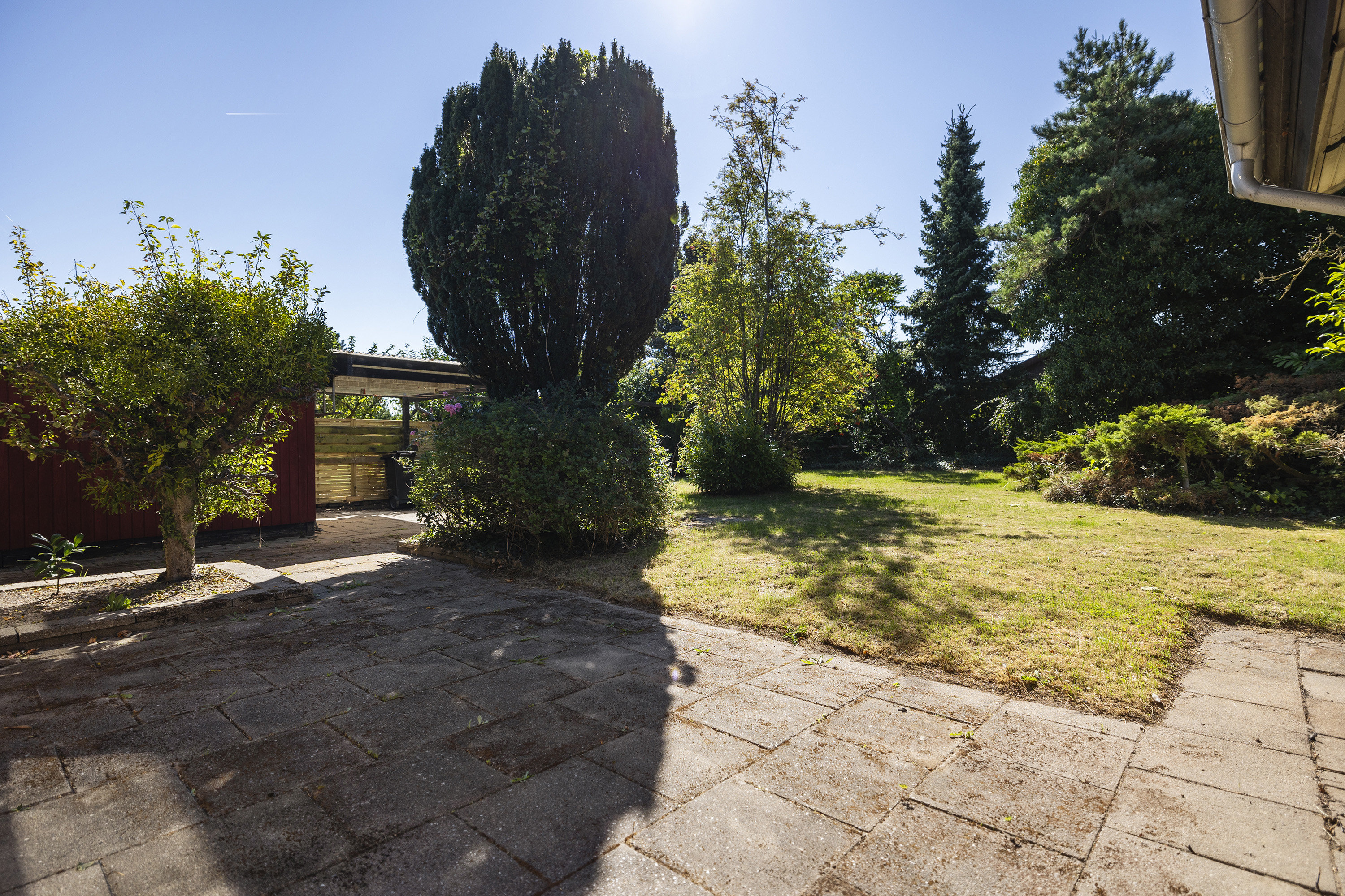 Fremhævet terrasse billede i fuldskærmstilstand. Billede af Humlevænget 5, Korsør Syd, 4220 Korsør