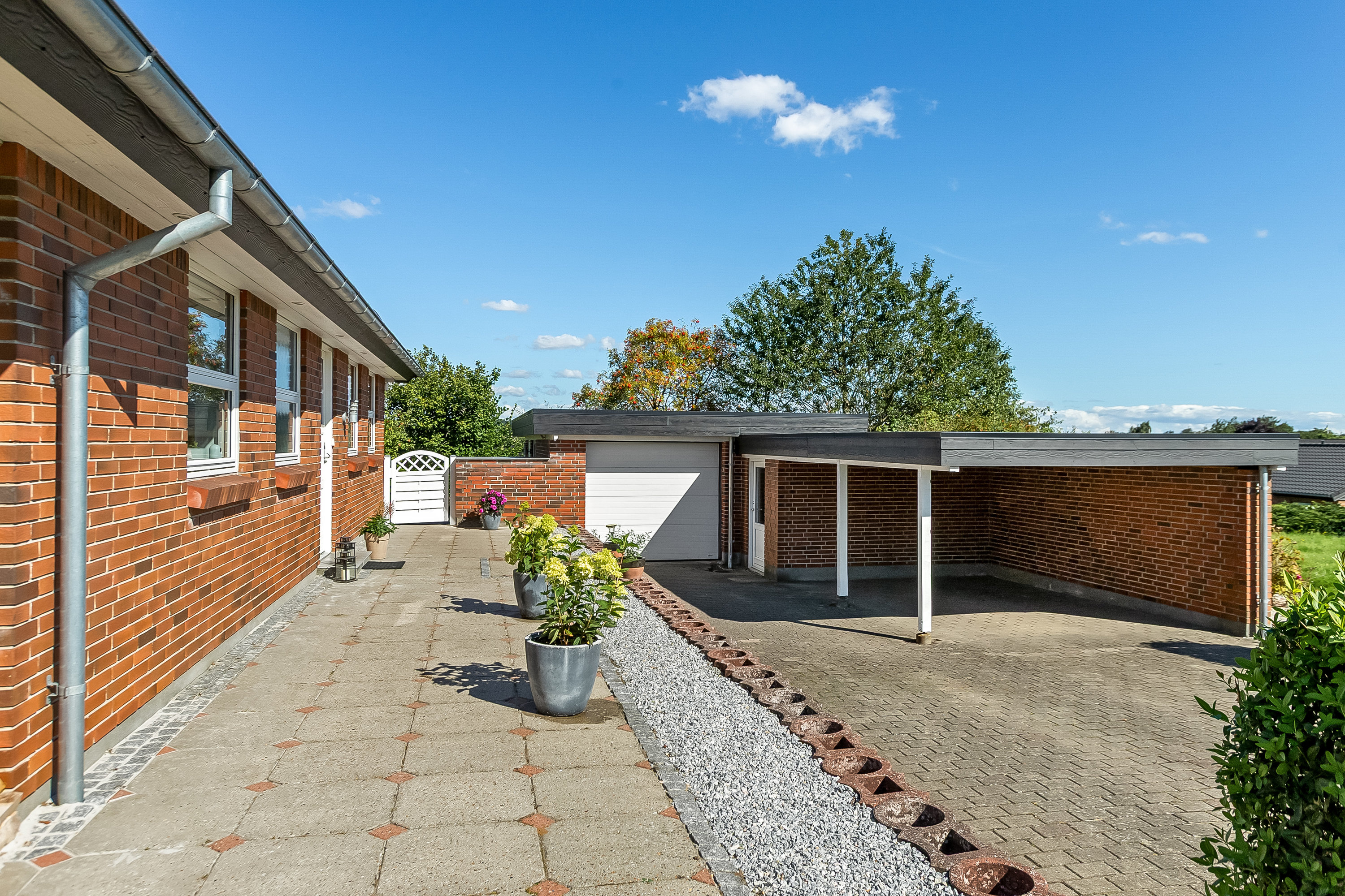 Fremhævet carport billede i fuldskærmstilstand. Billede af Spangager 13, Bredballe, 7120 Vejle Øst