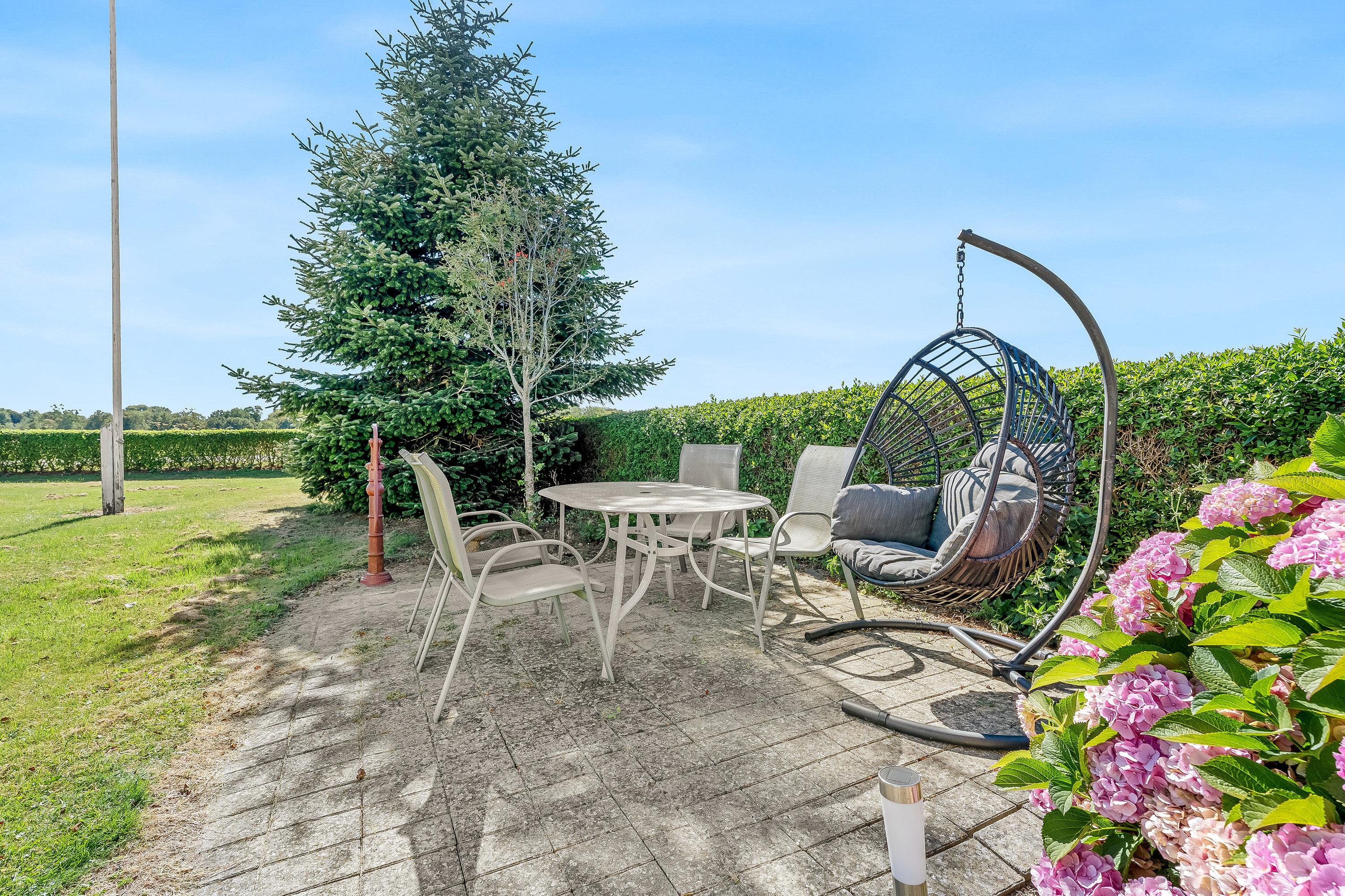 Fremhævet terrasse billede i fuldskærmstilstand. Billede af Engestoftevej 156, Engestofte, 4930 Maribo