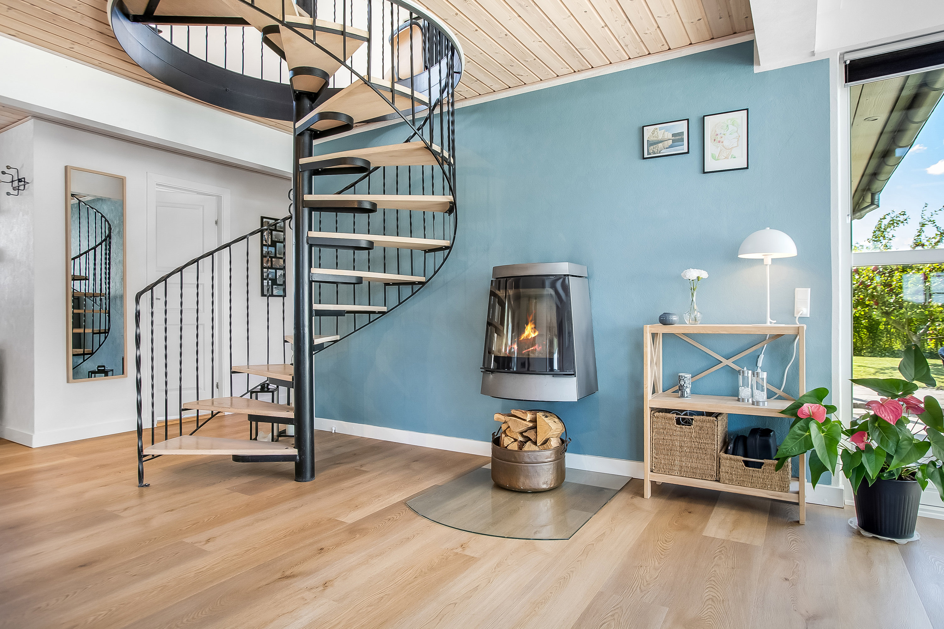 Fremhævet brændeovn billede i fuldskærmstilstand. Billede af Spangager 13, Bredballe, 7120 Vejle Øst